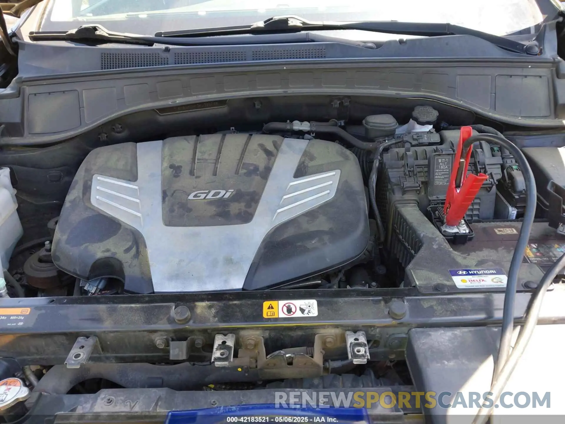 10 Photograph of a damaged car KM8SMDHF3KU305268 HYUNDAI SANTA FE XL 2019