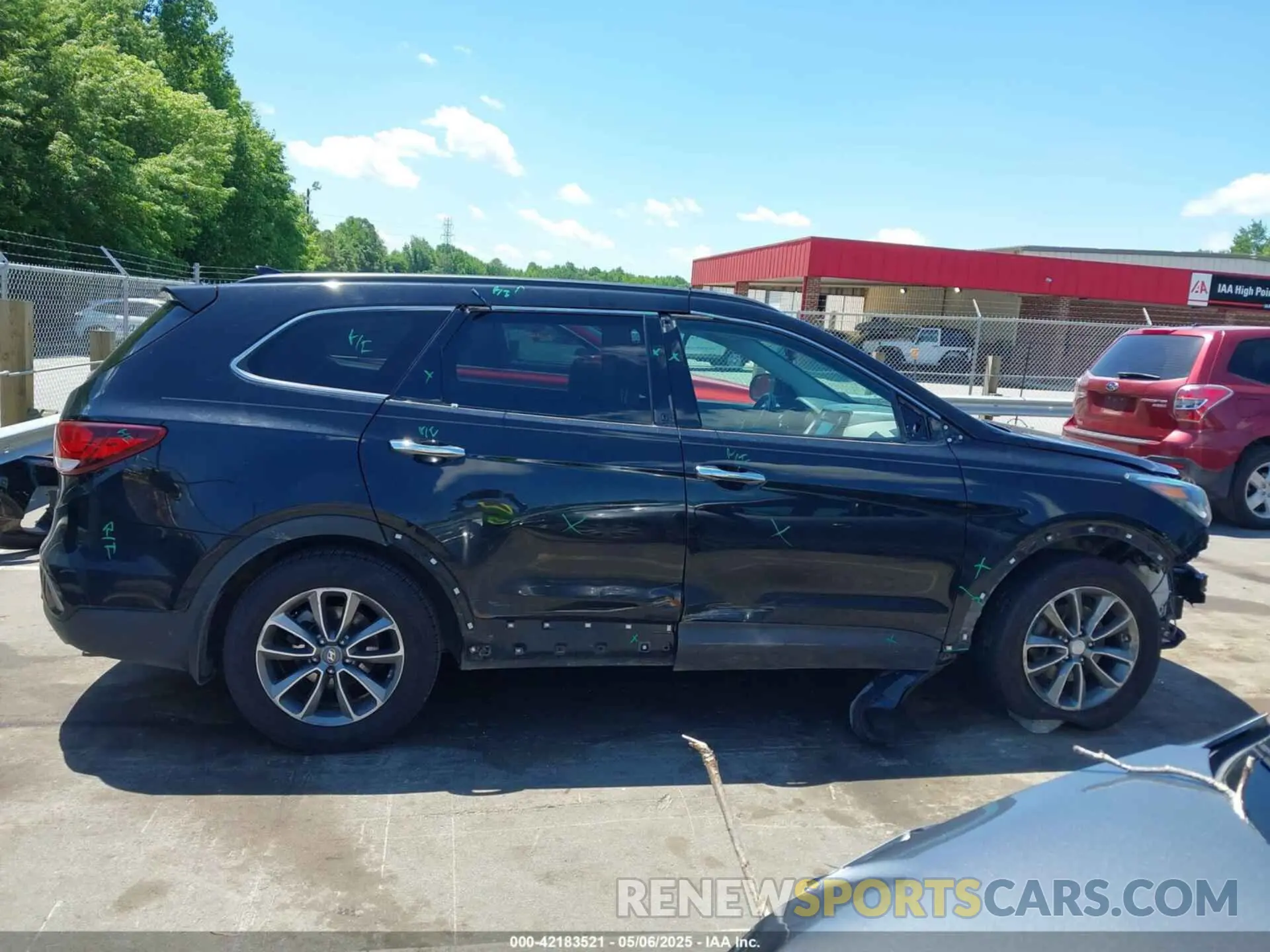 14 Photograph of a damaged car KM8SMDHF3KU305268 HYUNDAI SANTA FE XL 2019