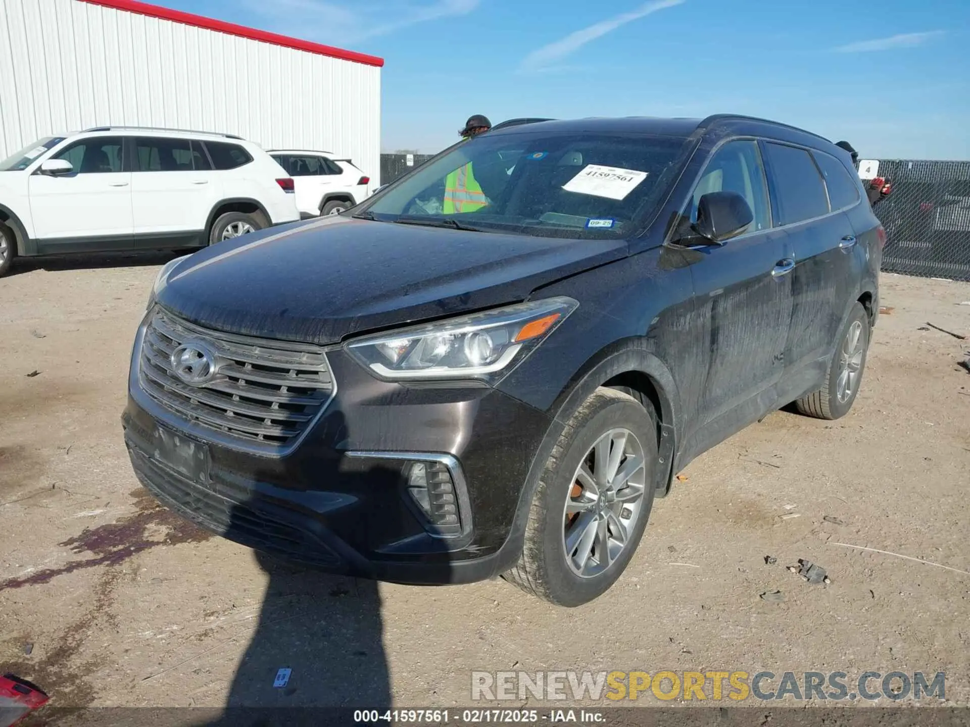 2 Photograph of a damaged car KM8SN4HF1KU299774 HYUNDAI SANTA FE XL 2019