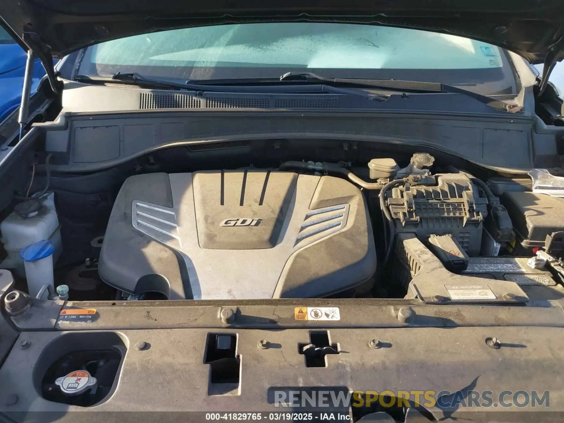 10 Photograph of a damaged car KM8SR4HF7KU304738 HYUNDAI SANTA FE XL 2019
