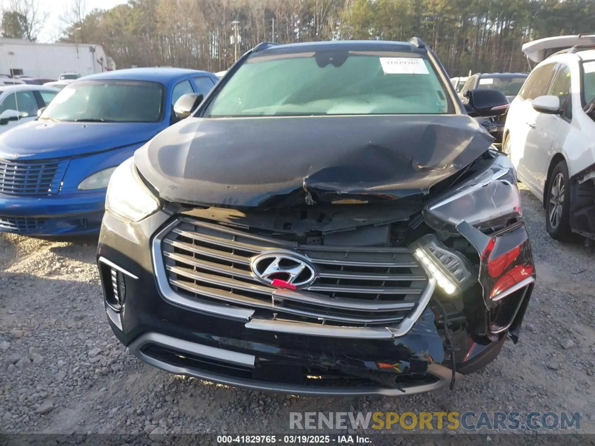 12 Photograph of a damaged car KM8SR4HF7KU304738 HYUNDAI SANTA FE XL 2019
