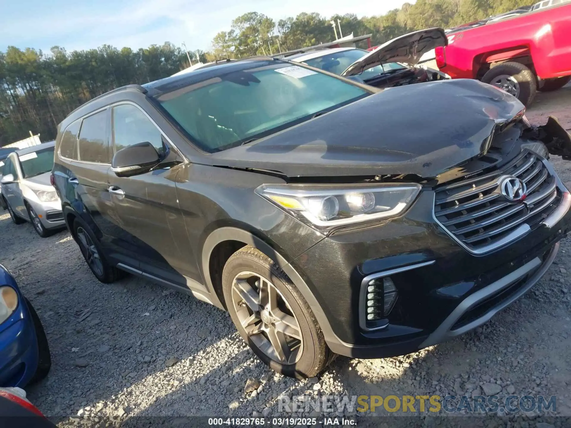 13 Photograph of a damaged car KM8SR4HF7KU304738 HYUNDAI SANTA FE XL 2019