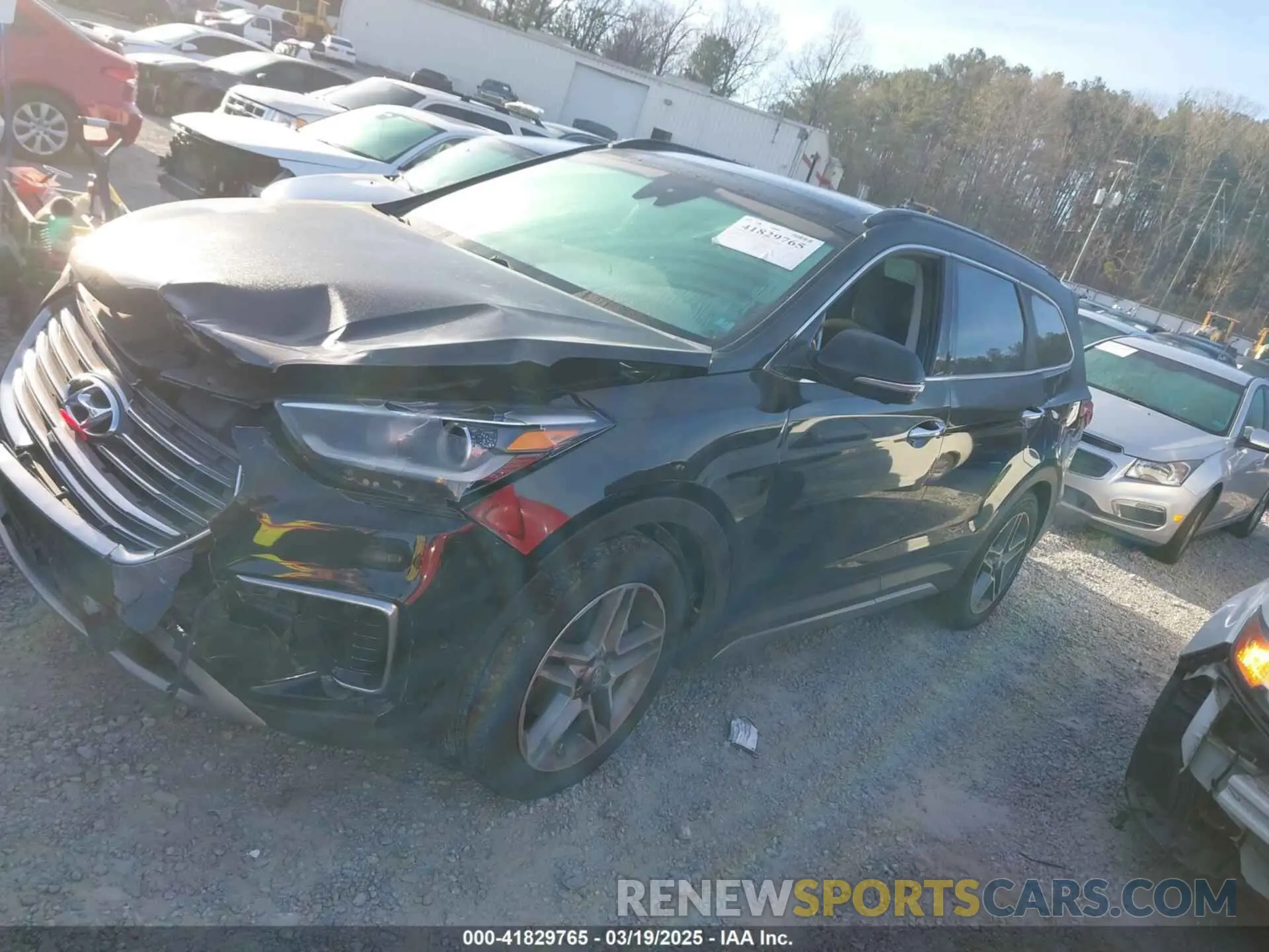 14 Photograph of a damaged car KM8SR4HF7KU304738 HYUNDAI SANTA FE XL 2019