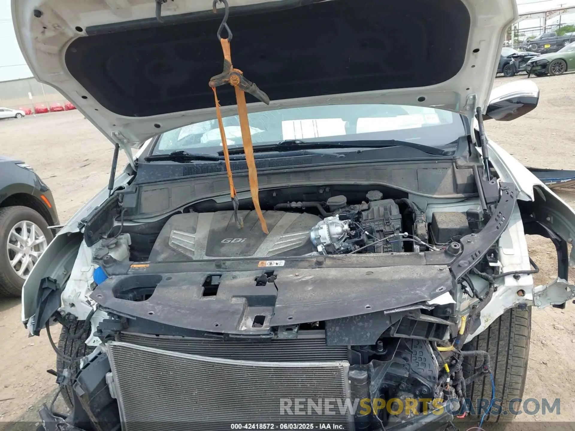 10 Photograph of a damaged car KM8SRDHF0KU302300 HYUNDAI SANTA FE XL 2019
