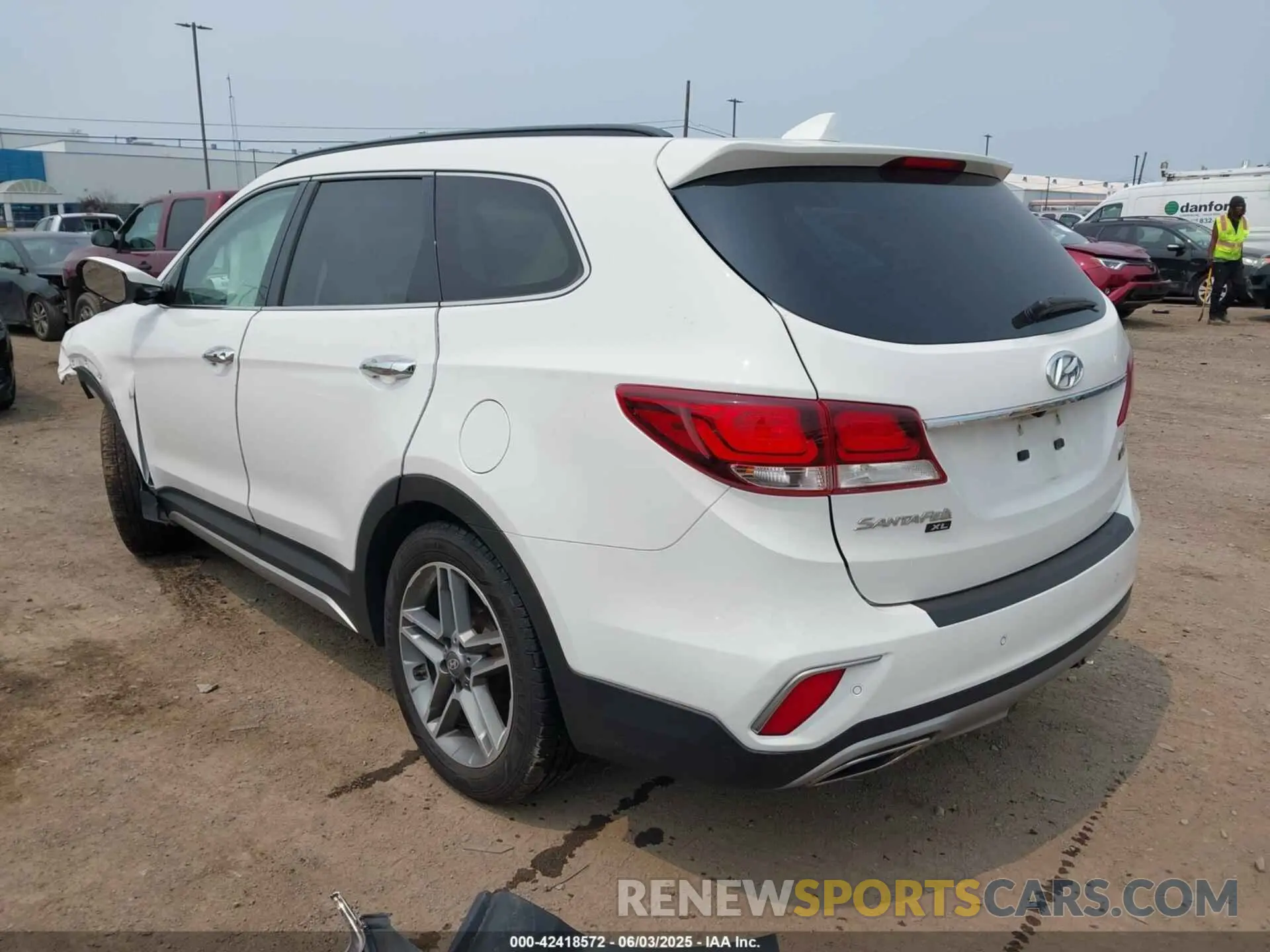 3 Photograph of a damaged car KM8SRDHF0KU302300 HYUNDAI SANTA FE XL 2019