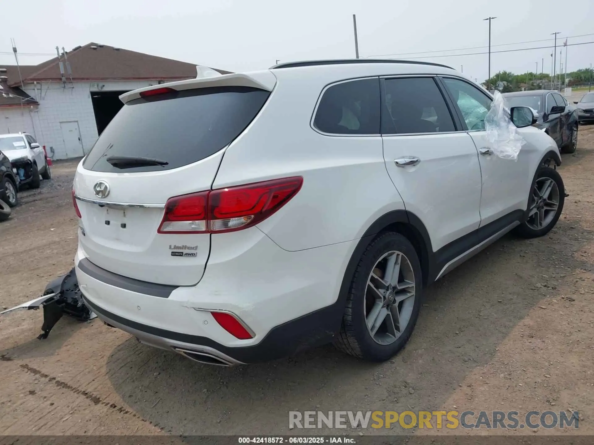 4 Photograph of a damaged car KM8SRDHF0KU302300 HYUNDAI SANTA FE XL 2019