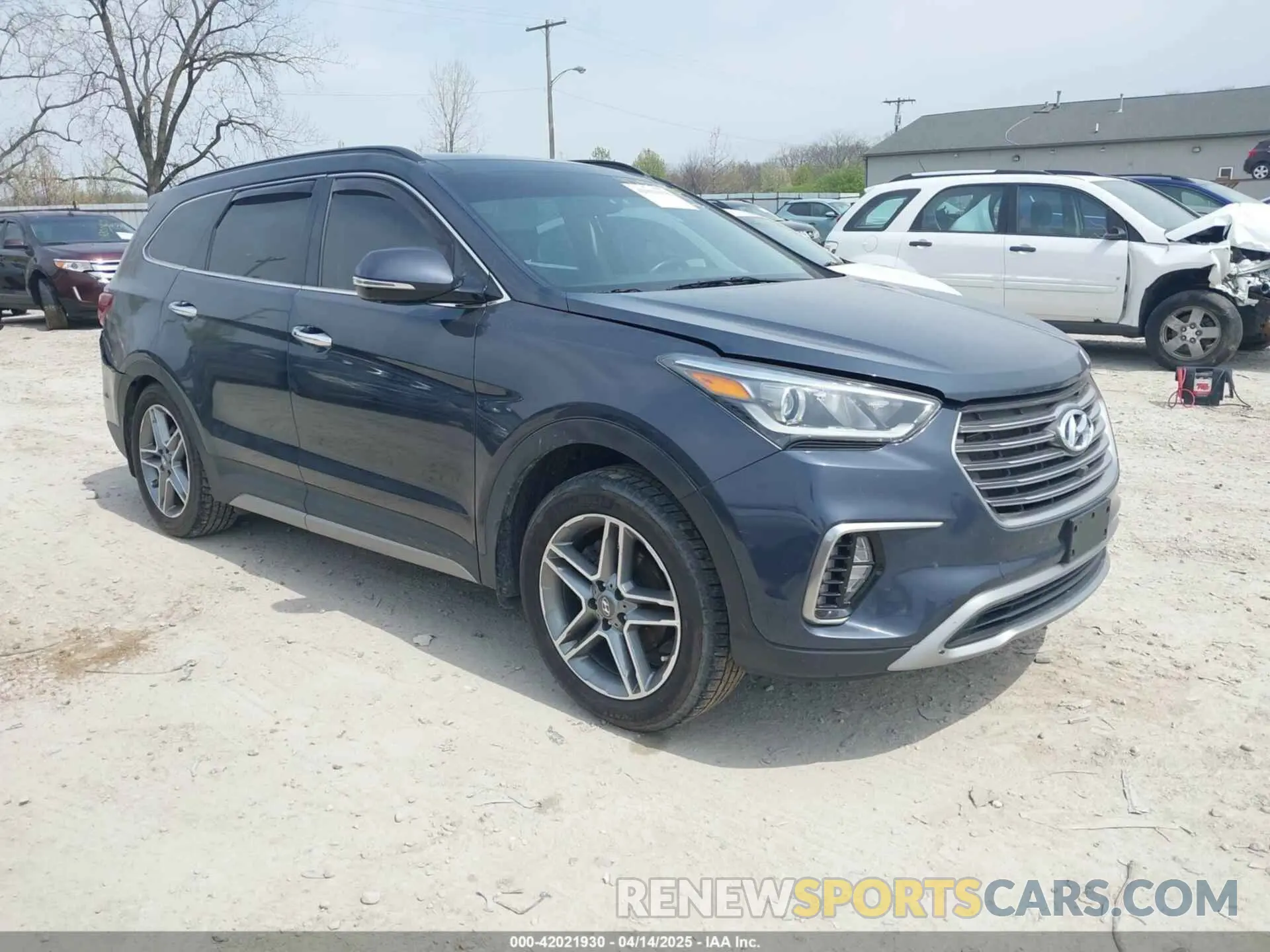 1 Photograph of a damaged car KM8SRDHF2KU298251 HYUNDAI SANTA FE XL 2019