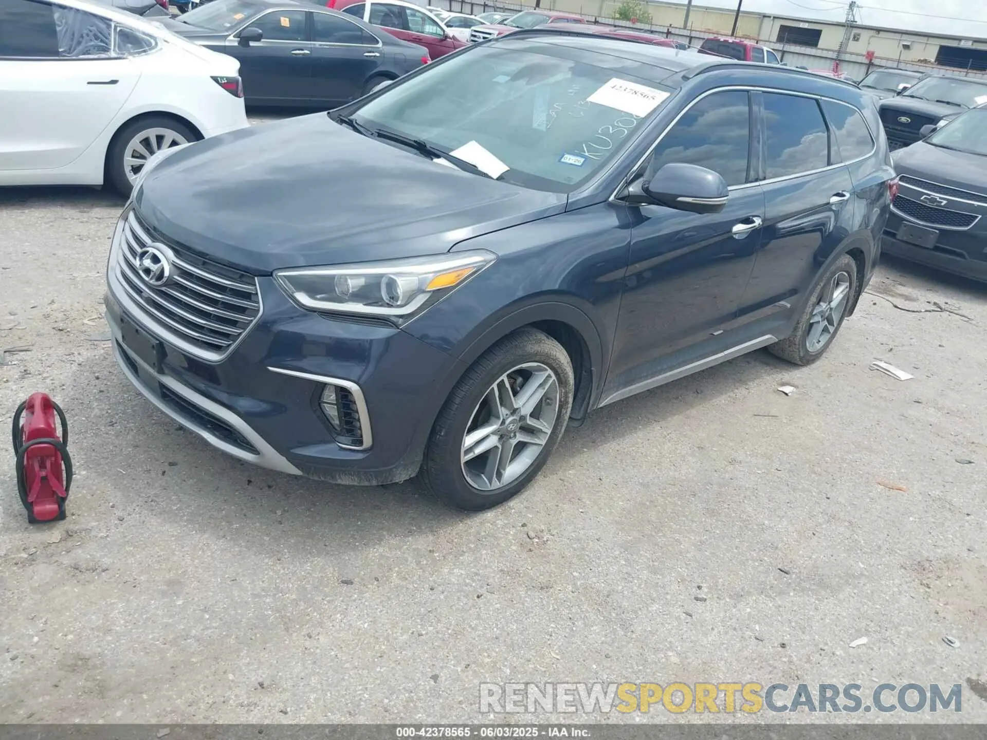 2 Photograph of a damaged car KM8SRDHF9KU302246 HYUNDAI SANTA FE XL 2019