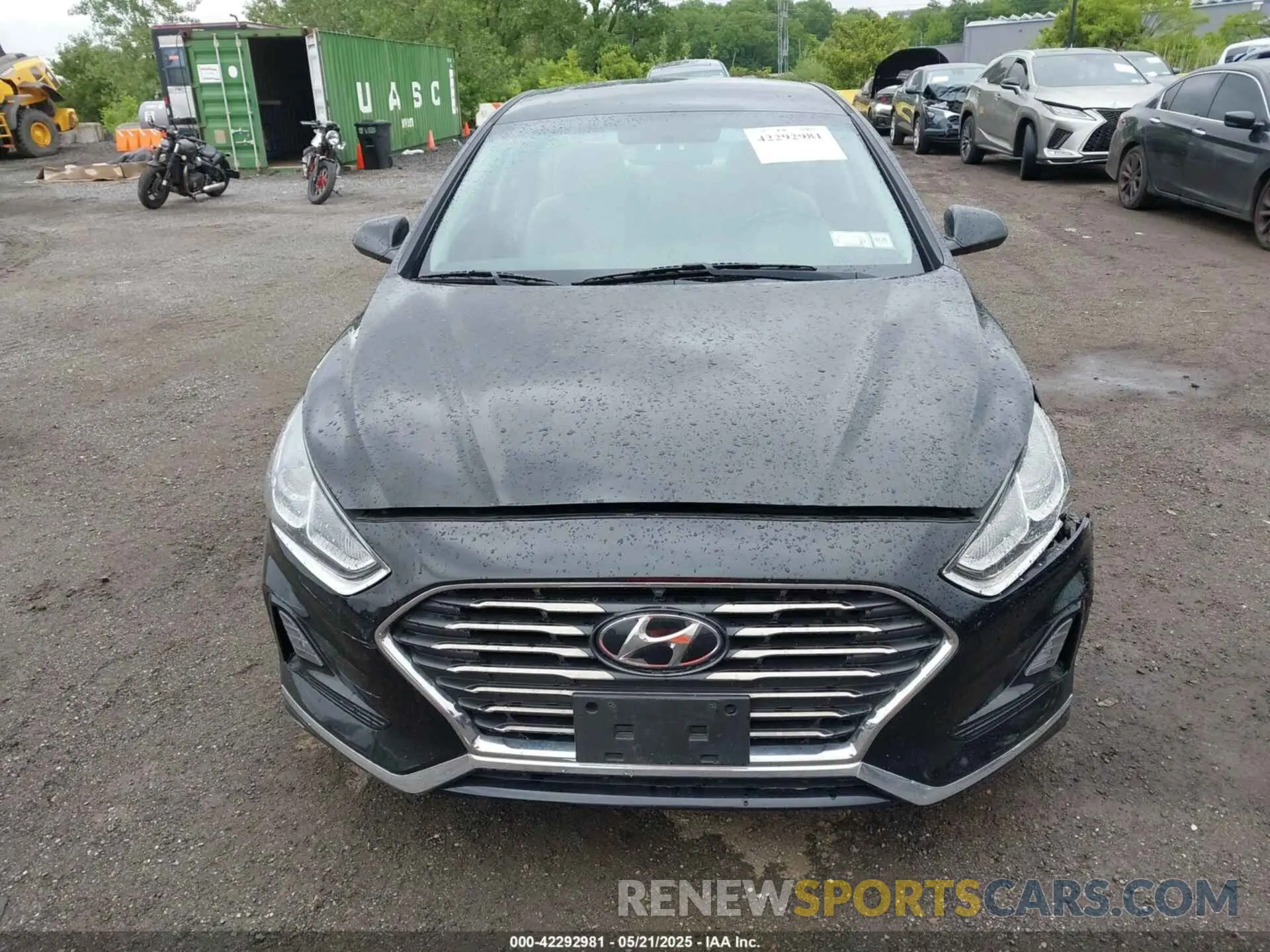 12 Photograph of a damaged car 5NPE24AF0KH735707 HYUNDAI SONATA 2019