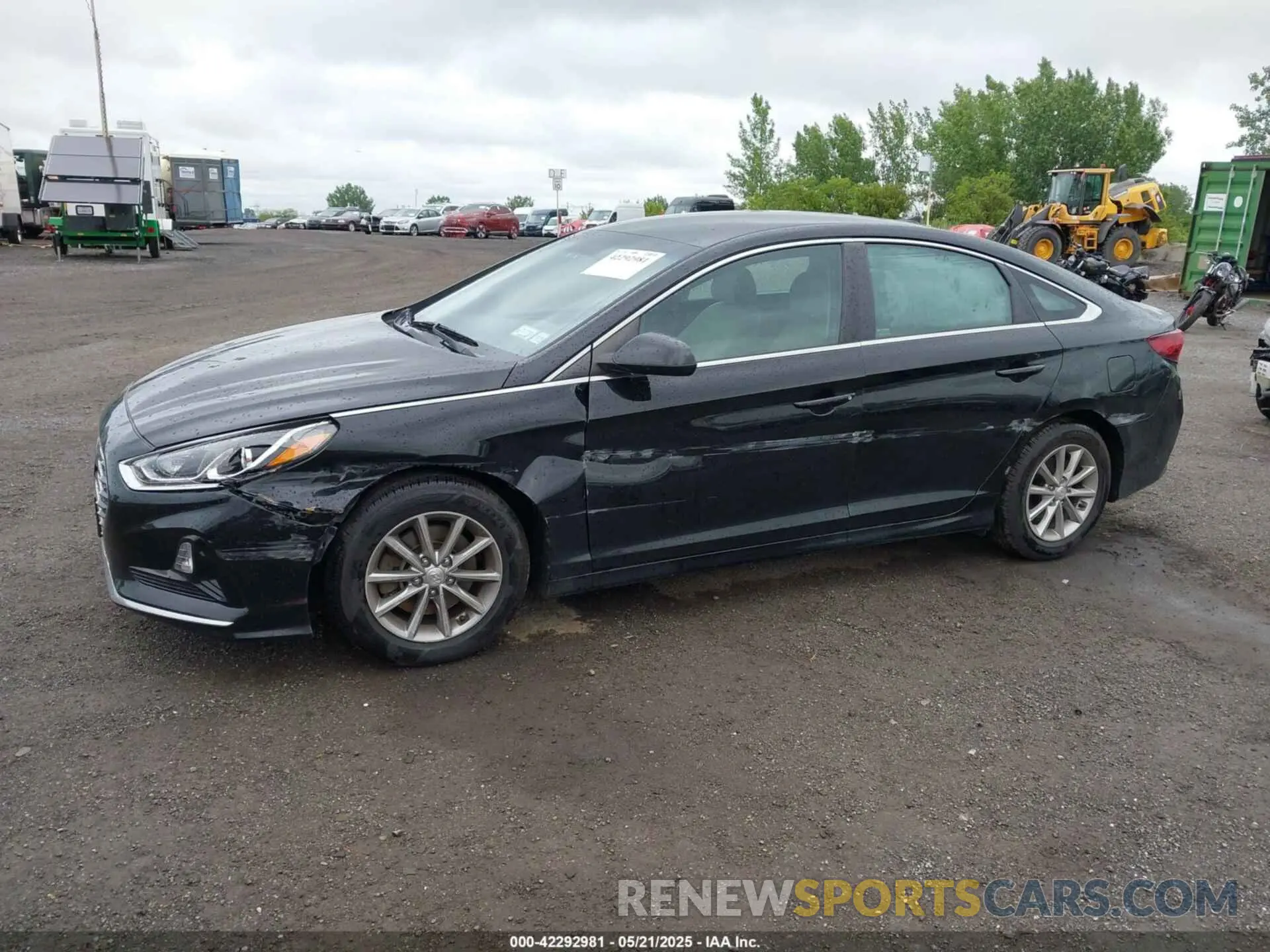 6 Photograph of a damaged car 5NPE24AF0KH735707 HYUNDAI SONATA 2019