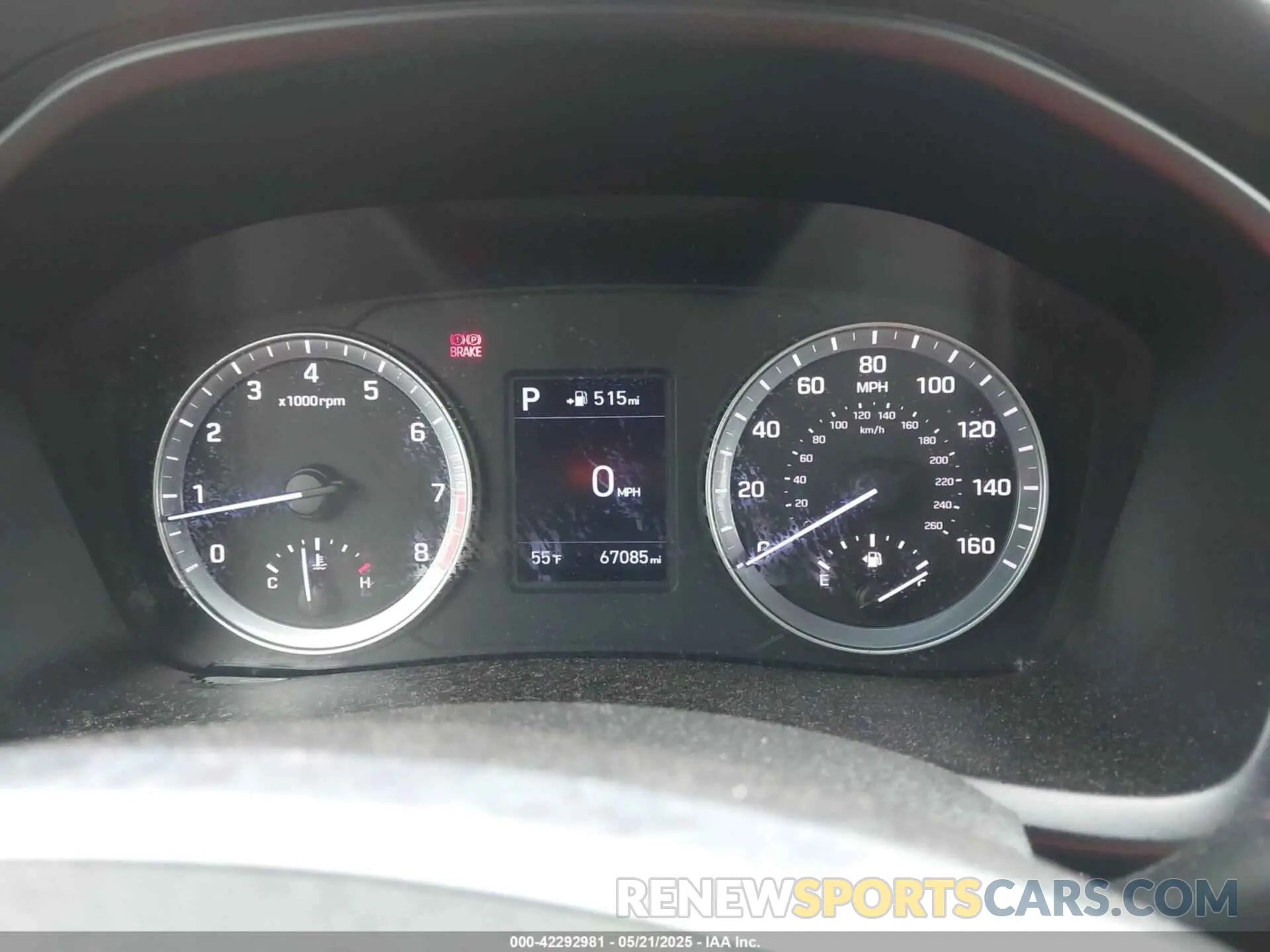 7 Photograph of a damaged car 5NPE24AF0KH735707 HYUNDAI SONATA 2019