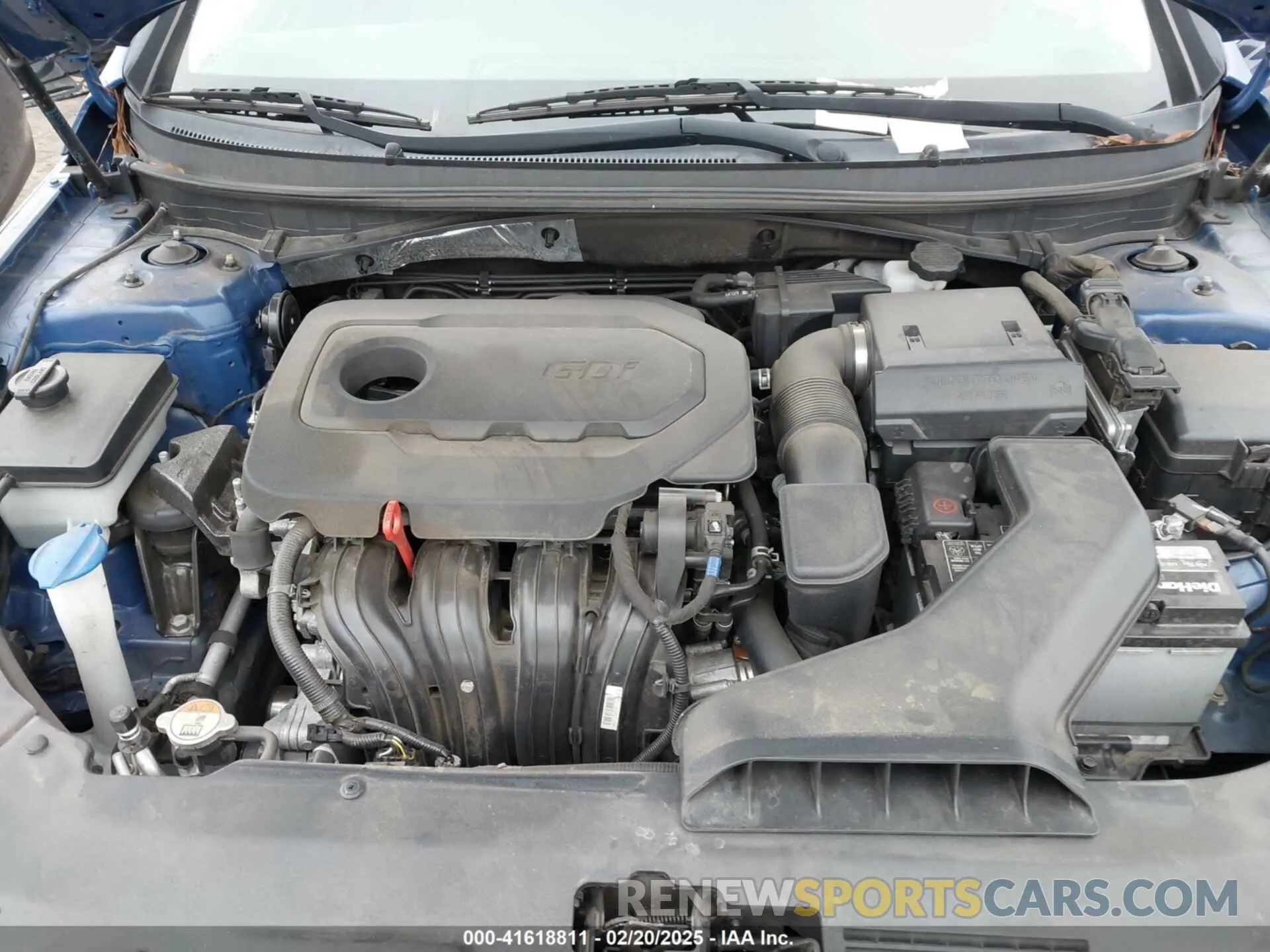 10 Photograph of a damaged car 5NPE24AF0KH737313 HYUNDAI SONATA 2019