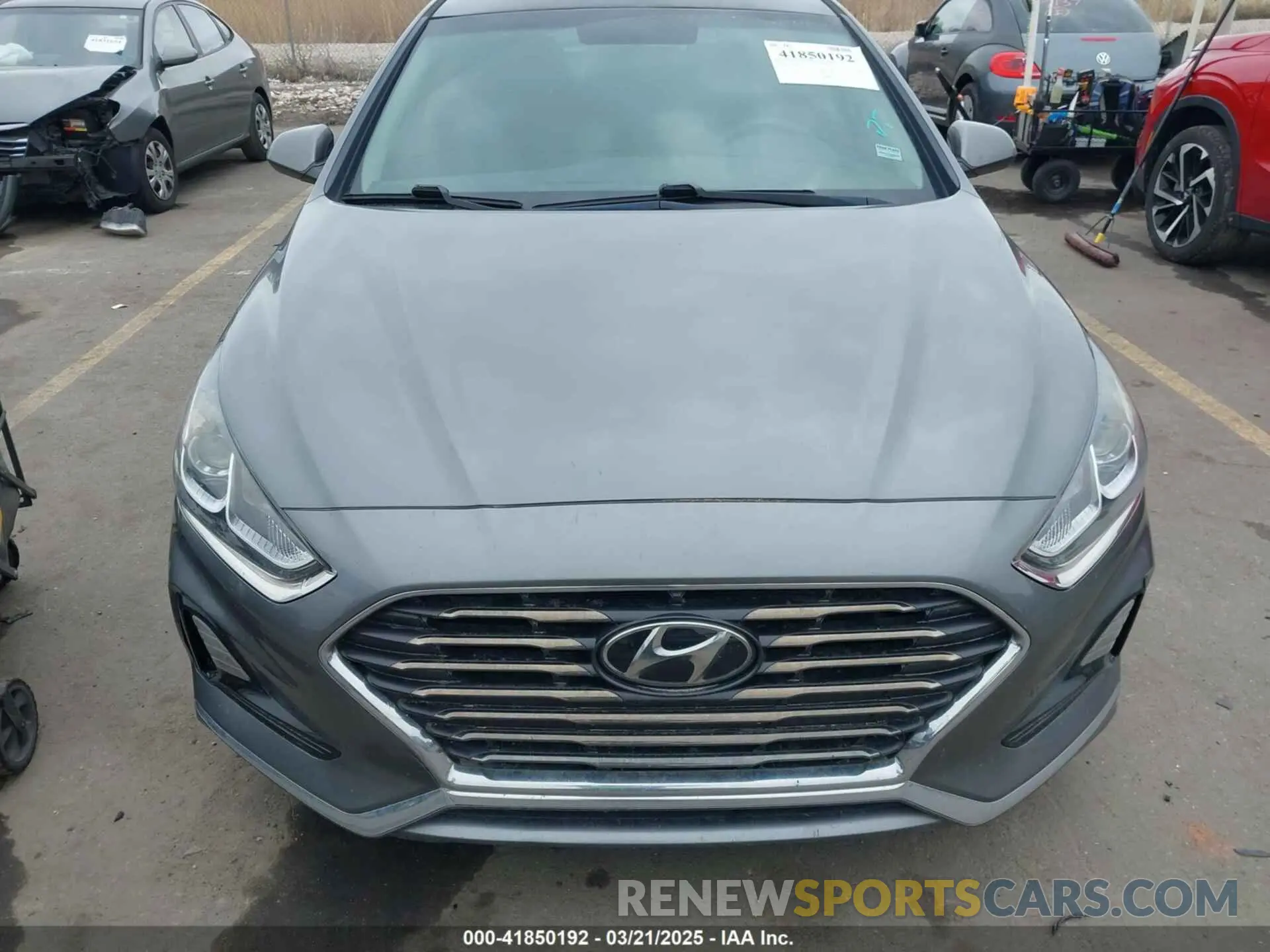 12 Photograph of a damaged car 5NPE24AF0KH749199 HYUNDAI SONATA 2019