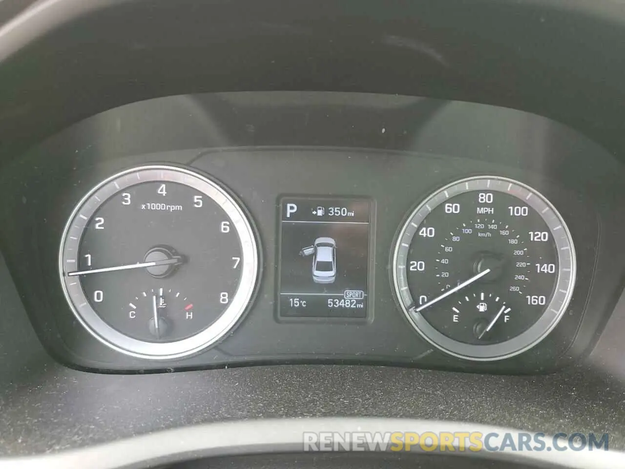 9 Photograph of a damaged car 5NPE24AF0KH754130 HYUNDAI SONATA 2019