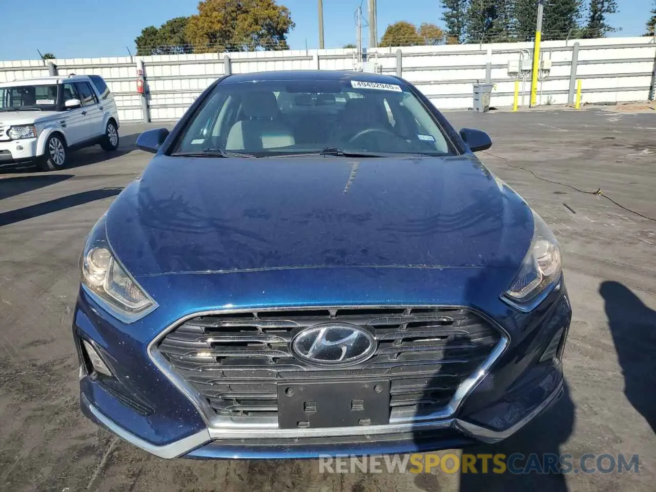 5 Photograph of a damaged car 5NPE24AF0KH766214 HYUNDAI SONATA 2019
