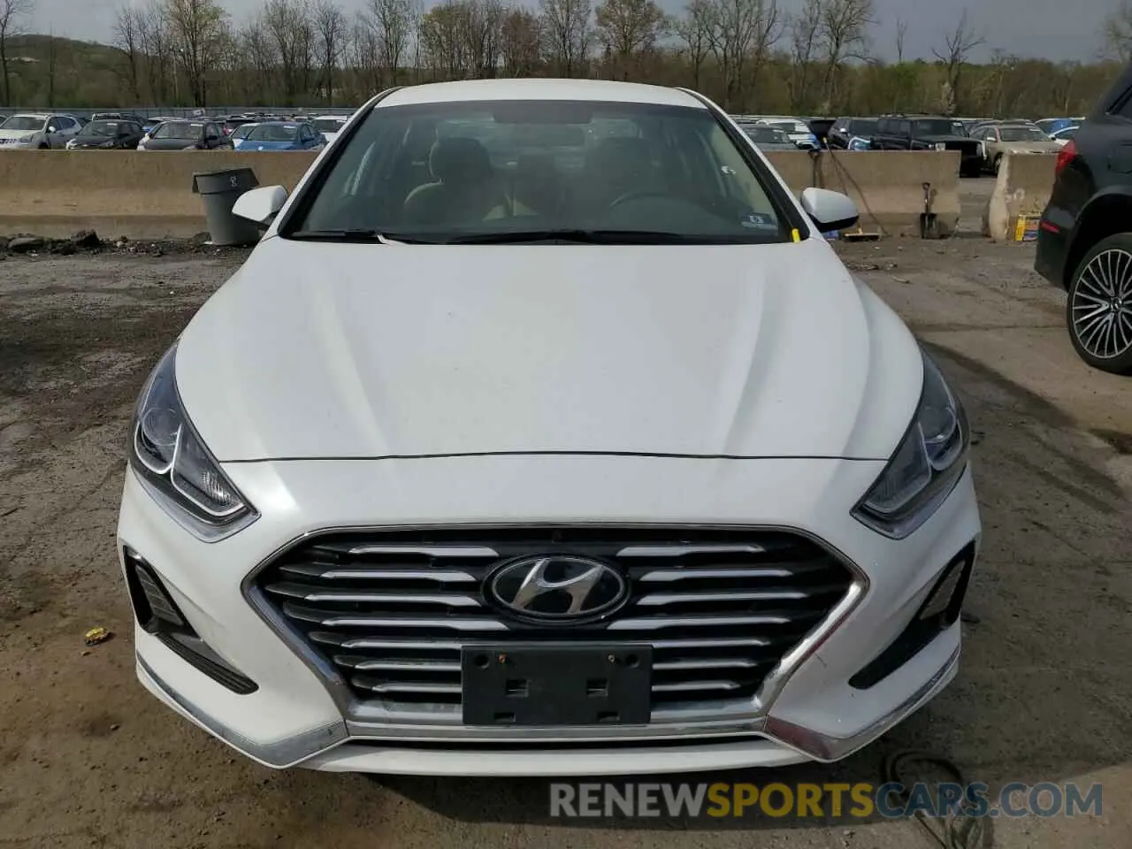 5 Photograph of a damaged car 5NPE24AF0KH770134 HYUNDAI SONATA 2019