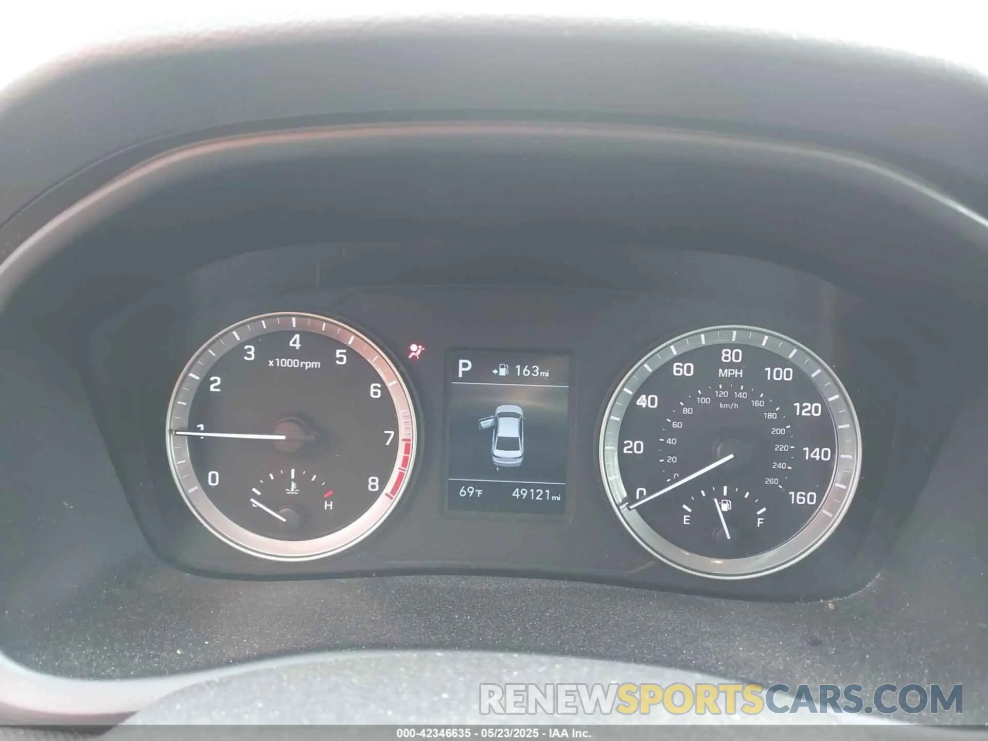 7 Photograph of a damaged car 5NPE24AF0KH776953 HYUNDAI SONATA 2019