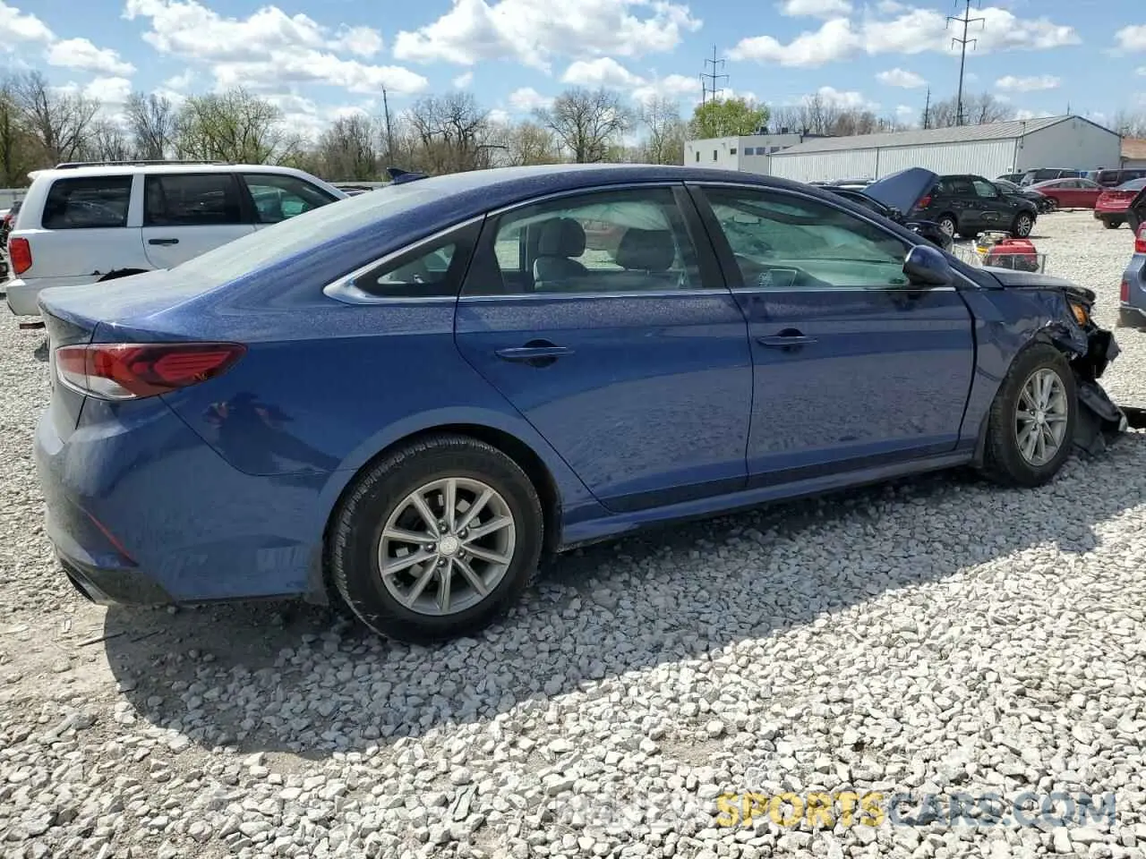 3 Photograph of a damaged car 5NPE24AF0KH806100 HYUNDAI SONATA 2019