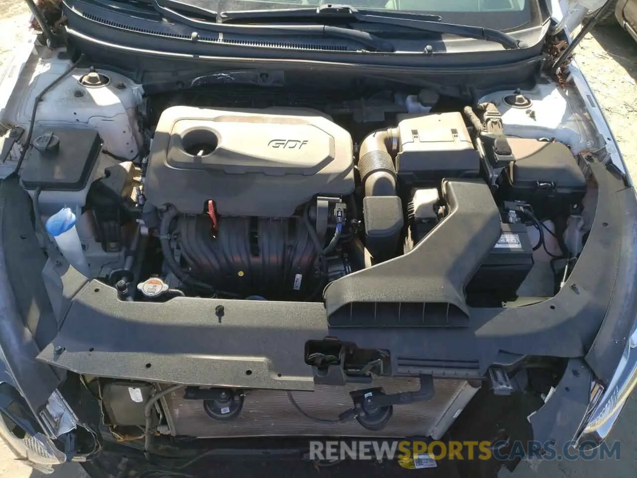 11 Photograph of a damaged car 5NPE24AF1KH732864 HYUNDAI SONATA 2019