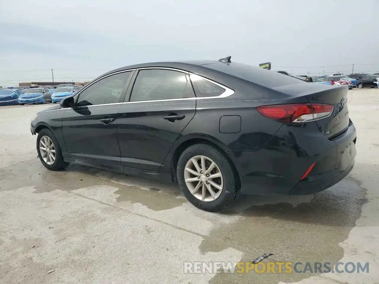 2 Photograph of a damaged car 5NPE24AF1KH750507 HYUNDAI SONATA 2019