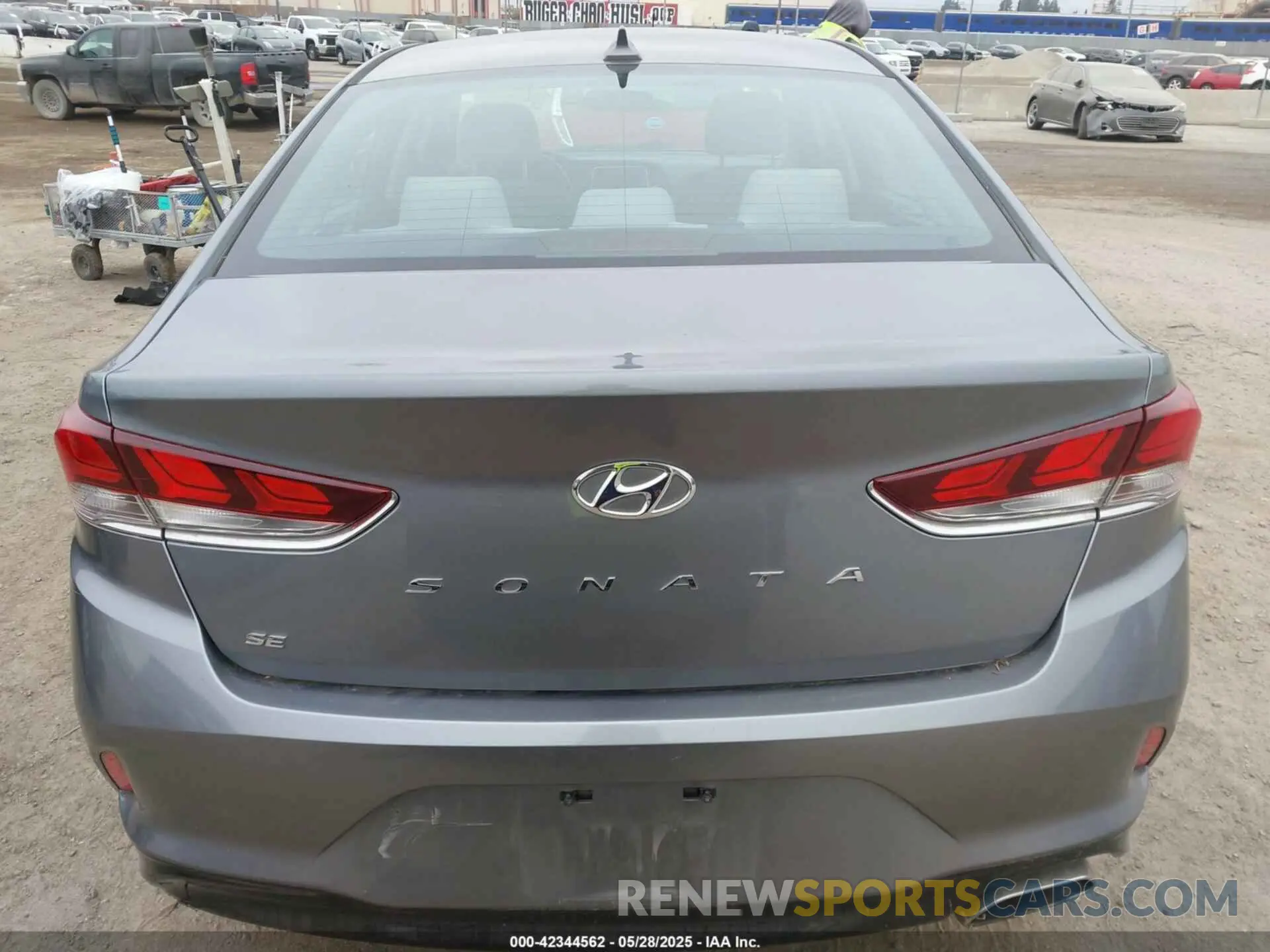 16 Photograph of a damaged car 5NPE24AF1KH758946 HYUNDAI SONATA 2019