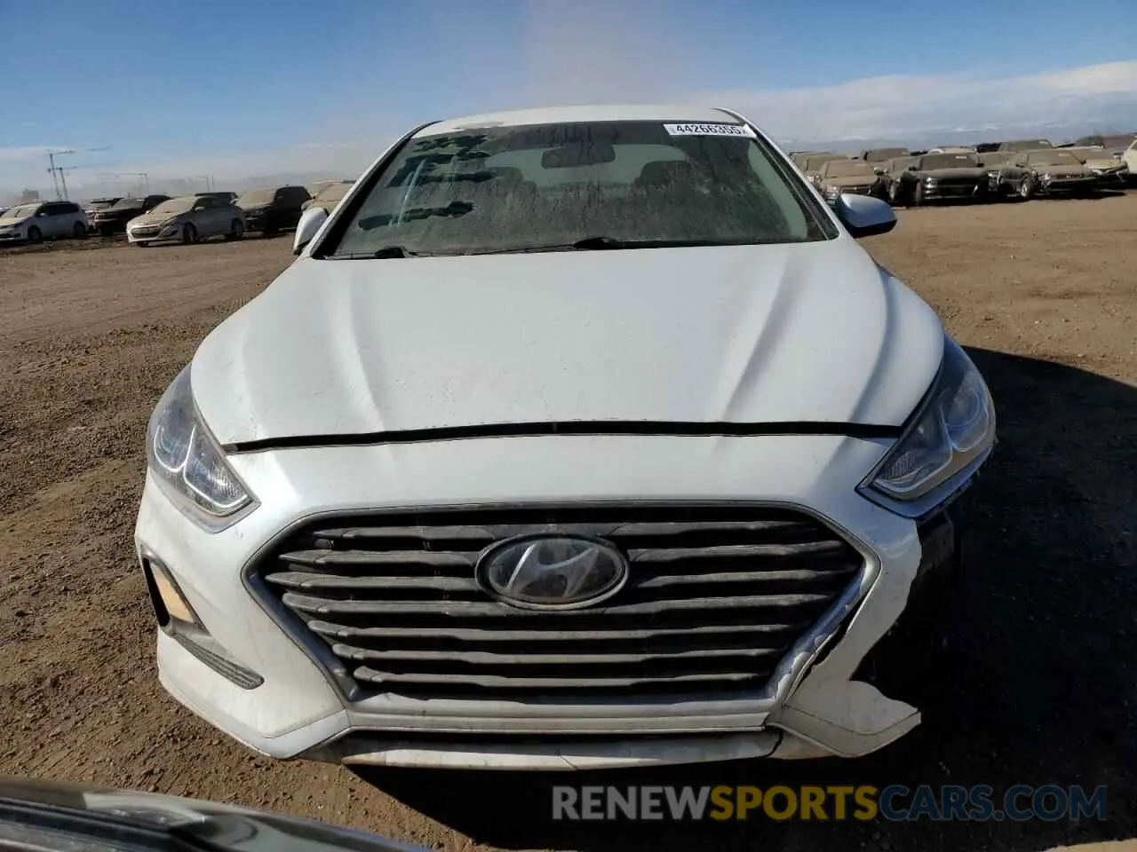 5 Photograph of a damaged car 5NPE24AF1KH761359 HYUNDAI SONATA 2019