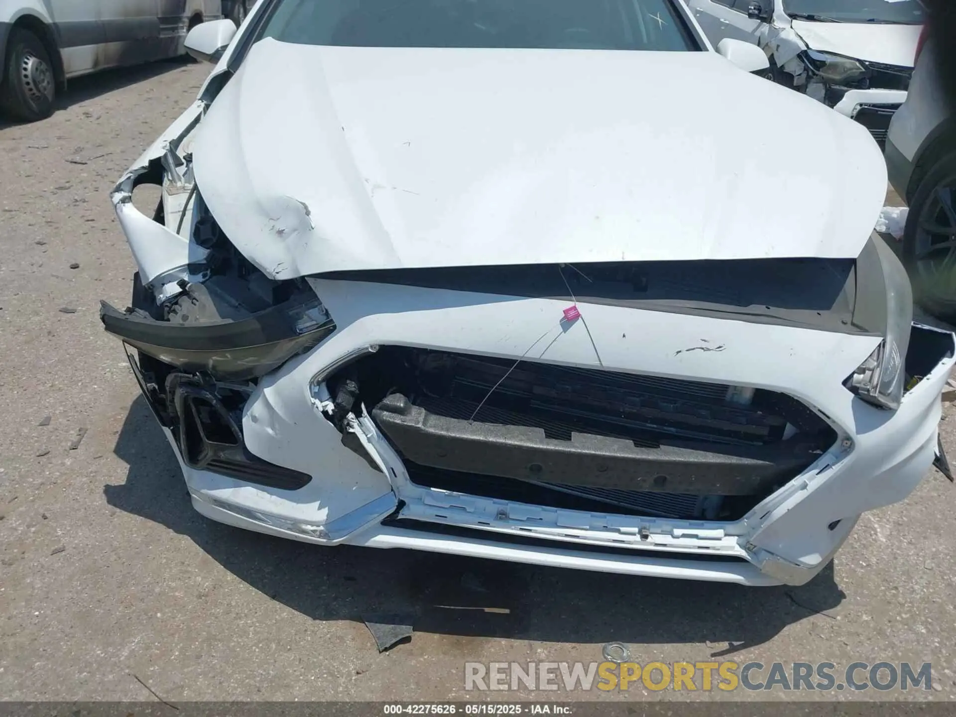 12 Photograph of a damaged car 5NPE24AF1KH774158 HYUNDAI SONATA 2019