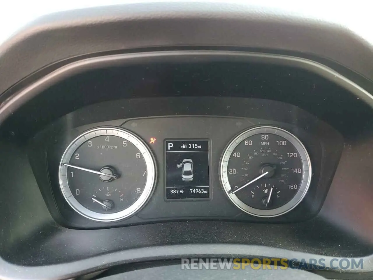 9 Photograph of a damaged car 5NPE24AF1KH779604 HYUNDAI SONATA 2019