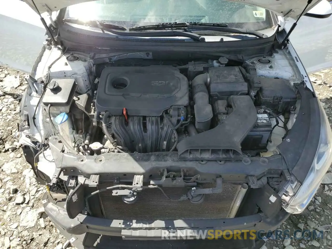 11 Photograph of a damaged car 5NPE24AF1KH789842 HYUNDAI SONATA 2019
