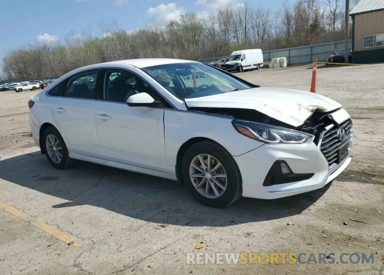 4 Photograph of a damaged car 5NPE24AF1KH790411 HYUNDAI SONATA 2019