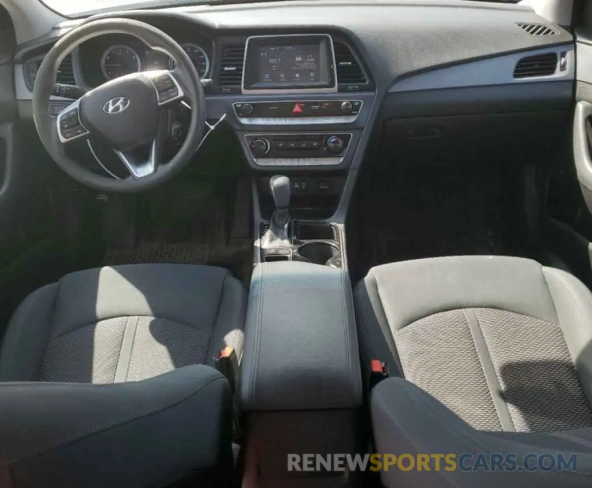 8 Photograph of a damaged car 5NPE24AF1KH790411 HYUNDAI SONATA 2019