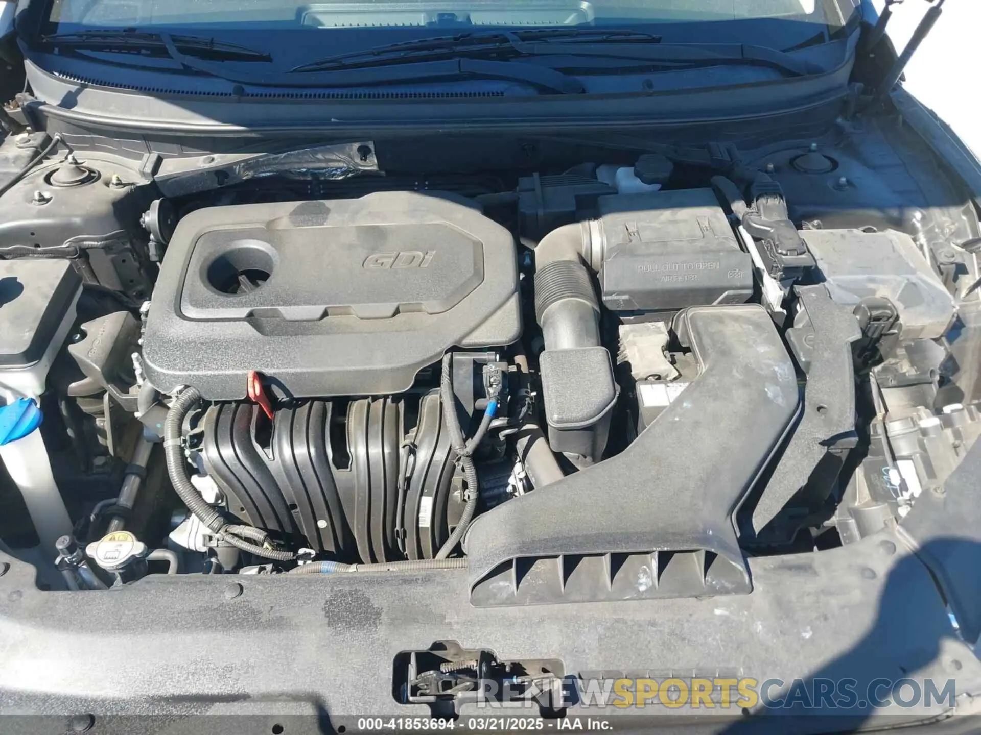 10 Photograph of a damaged car 5NPE24AF1KH796242 HYUNDAI SONATA 2019