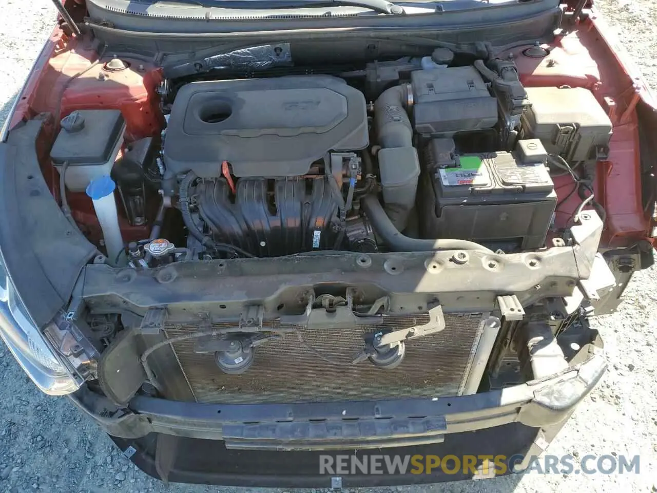 11 Photograph of a damaged car 5NPE24AF1KH800371 HYUNDAI SONATA 2019