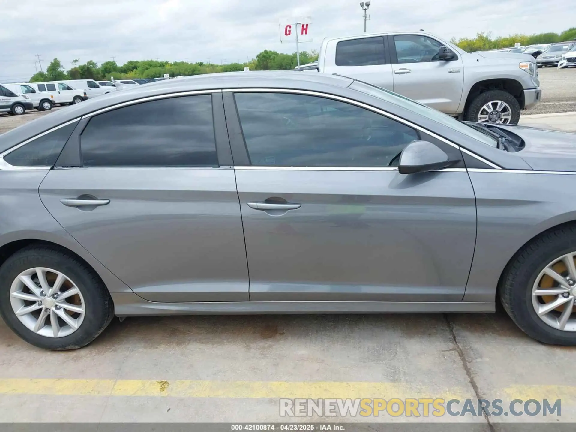 13 Photograph of a damaged car 5NPE24AF2KH745414 HYUNDAI SONATA 2019