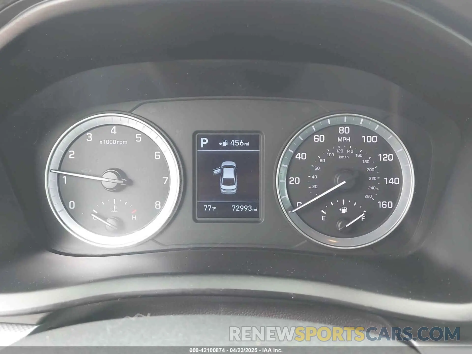 7 Photograph of a damaged car 5NPE24AF2KH745414 HYUNDAI SONATA 2019