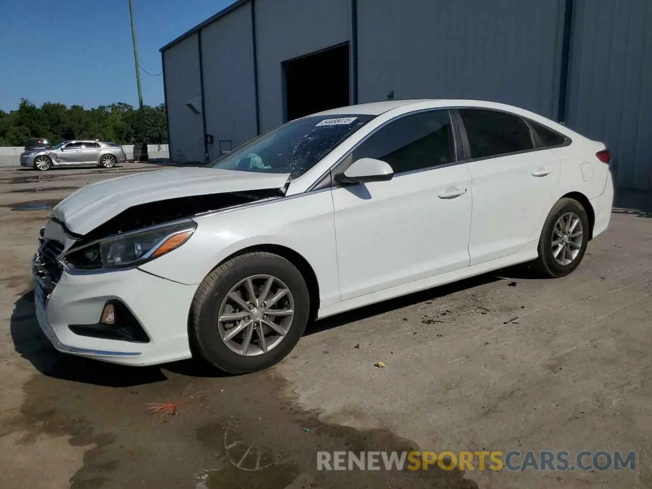 1 Photograph of a damaged car 5NPE24AF2KH748667 HYUNDAI SONATA 2019