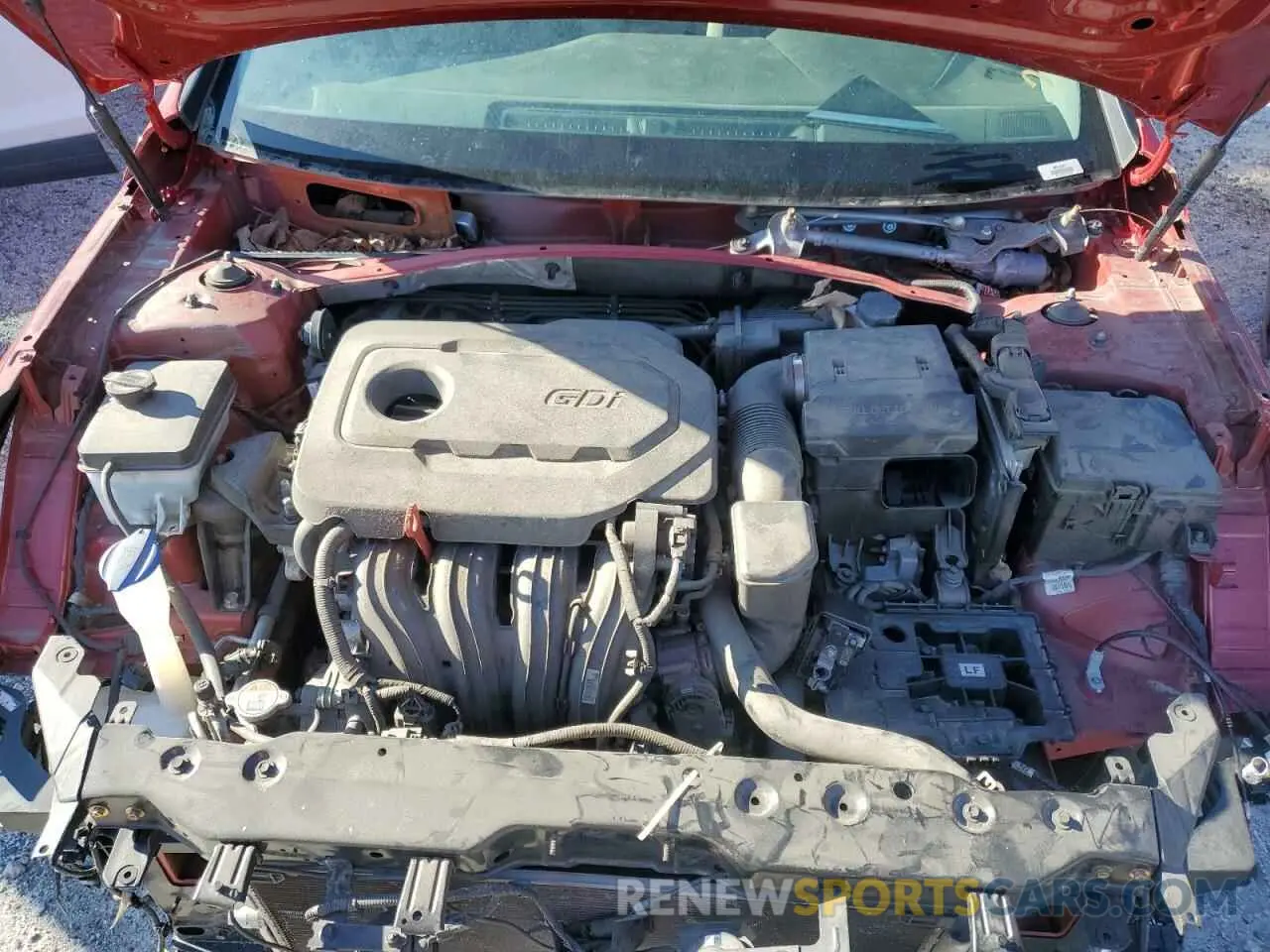 11 Photograph of a damaged car 5NPE24AF2KH751522 HYUNDAI SONATA 2019