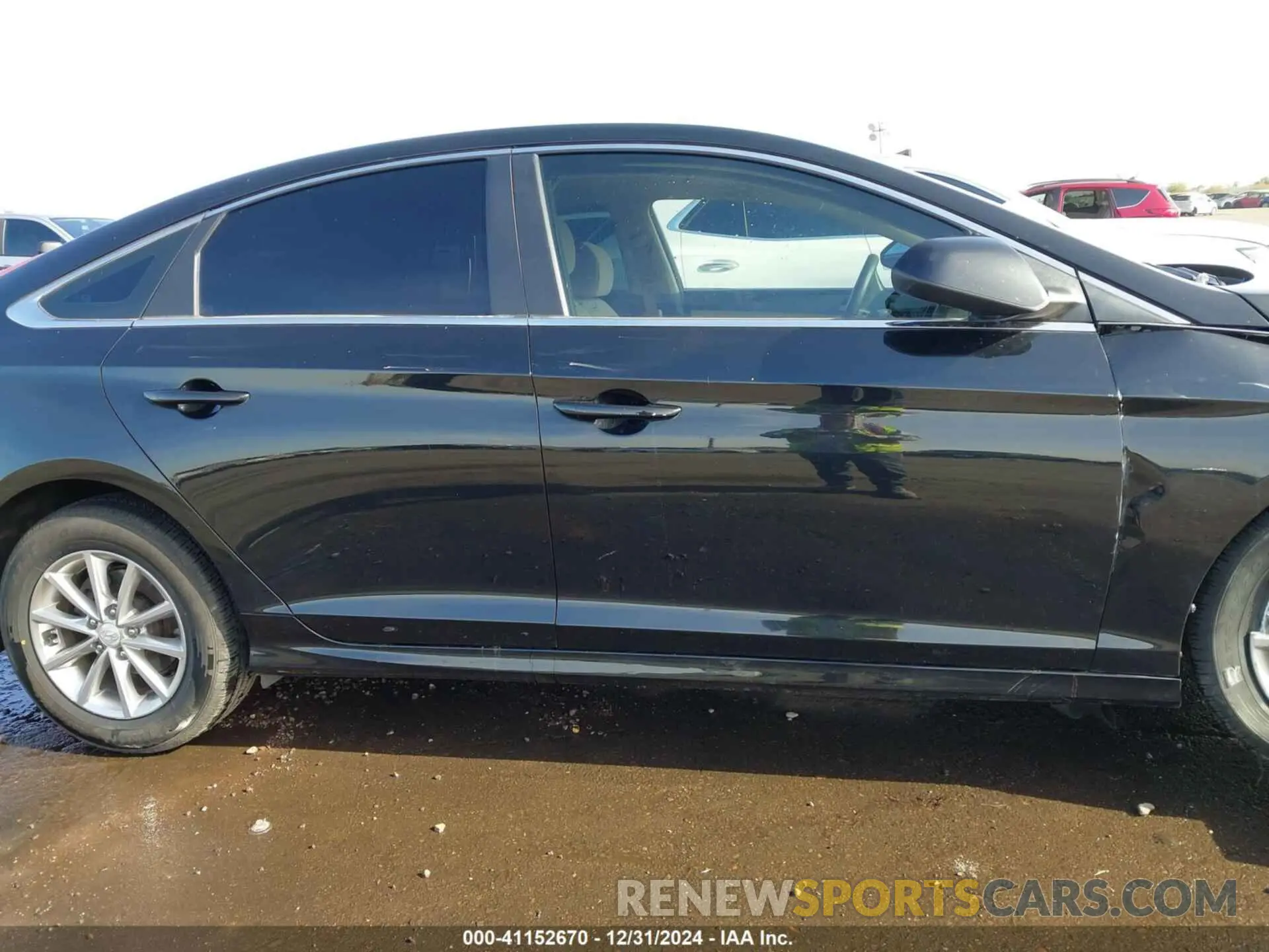 13 Photograph of a damaged car 5NPE24AF2KH755540 HYUNDAI SONATA 2019