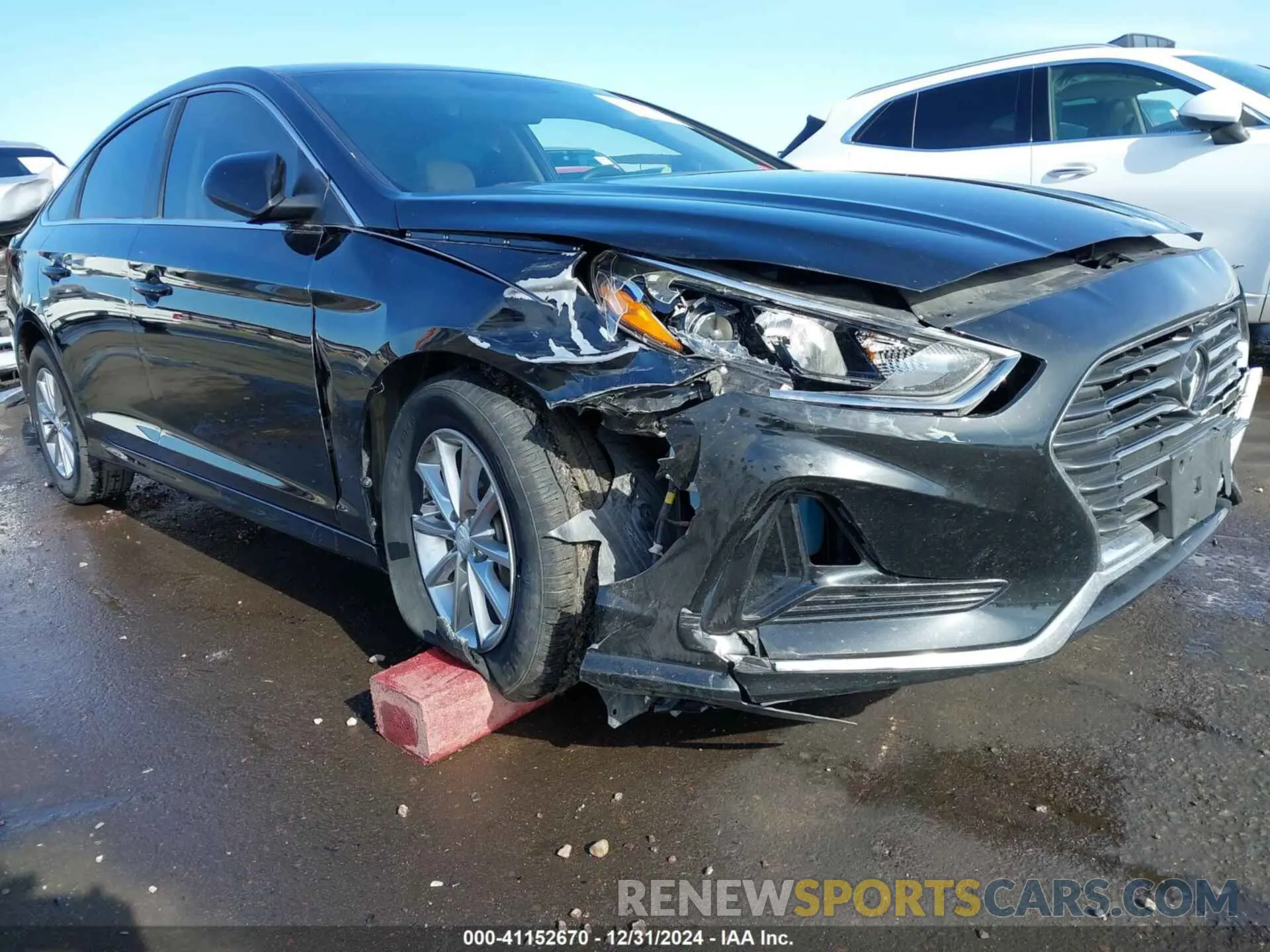 6 Photograph of a damaged car 5NPE24AF2KH755540 HYUNDAI SONATA 2019
