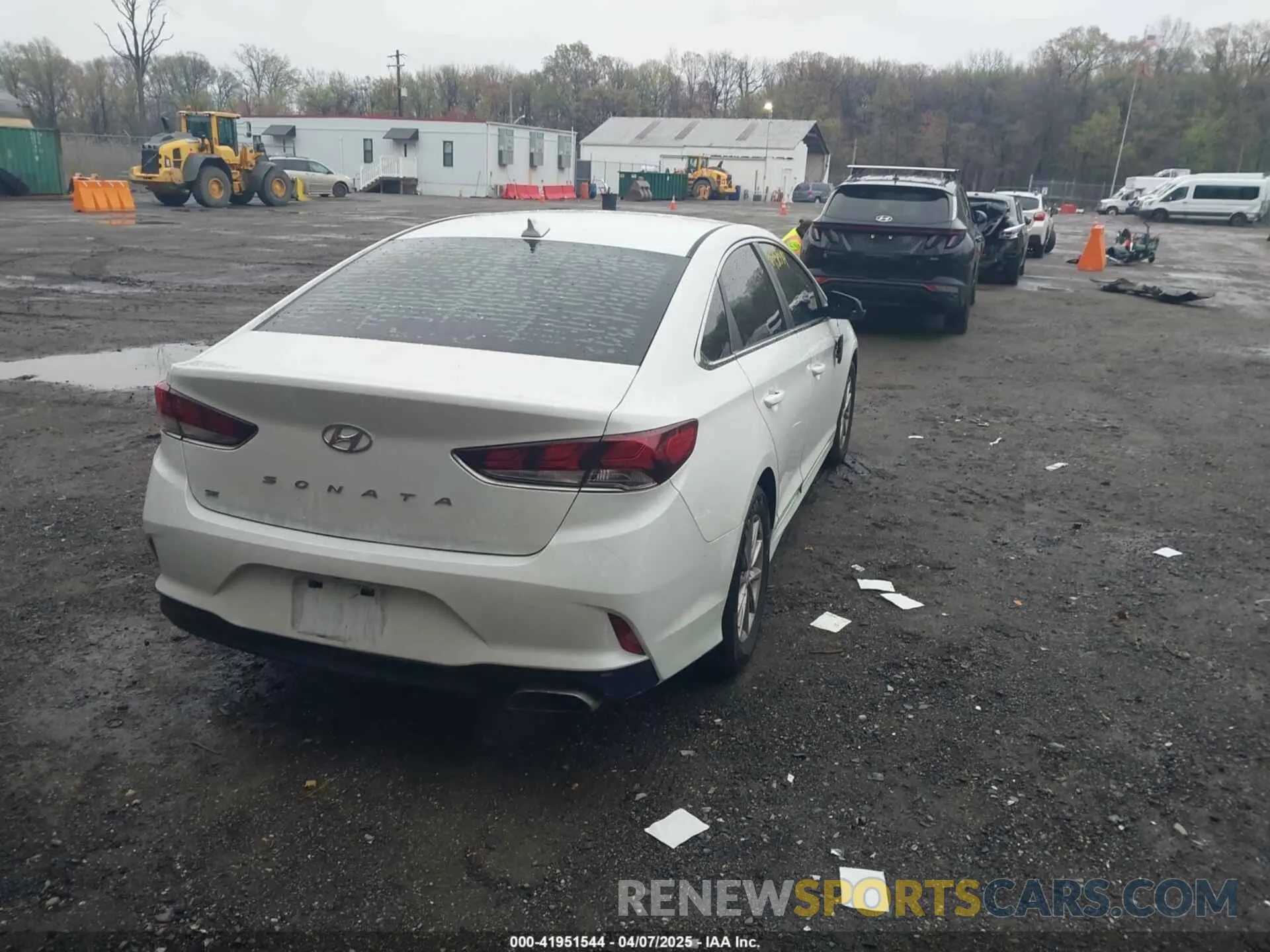 4 Photograph of a damaged car 5NPE24AF2KH788733 HYUNDAI SONATA 2019