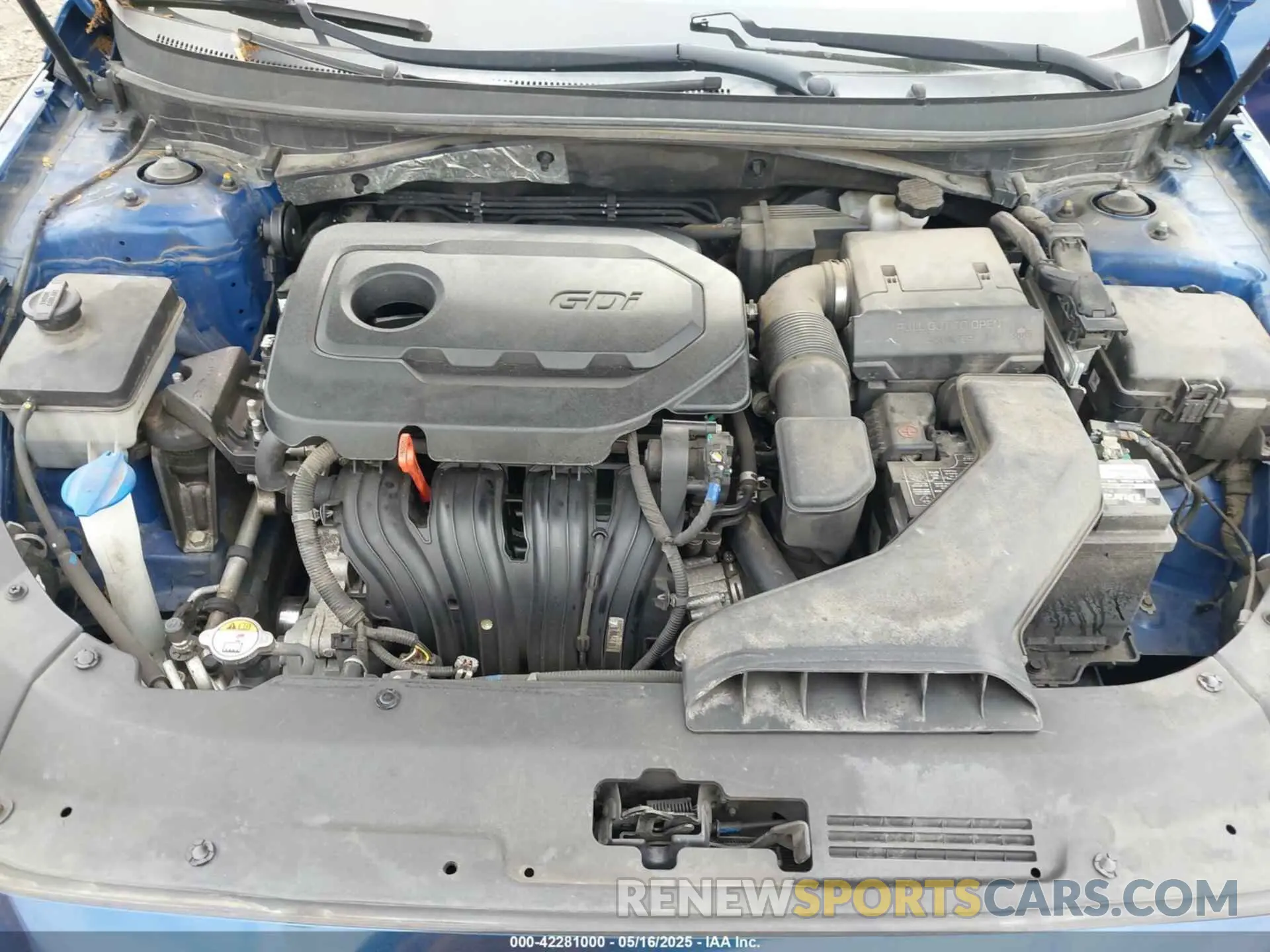 10 Photograph of a damaged car 5NPE24AF2KH789977 HYUNDAI SONATA 2019