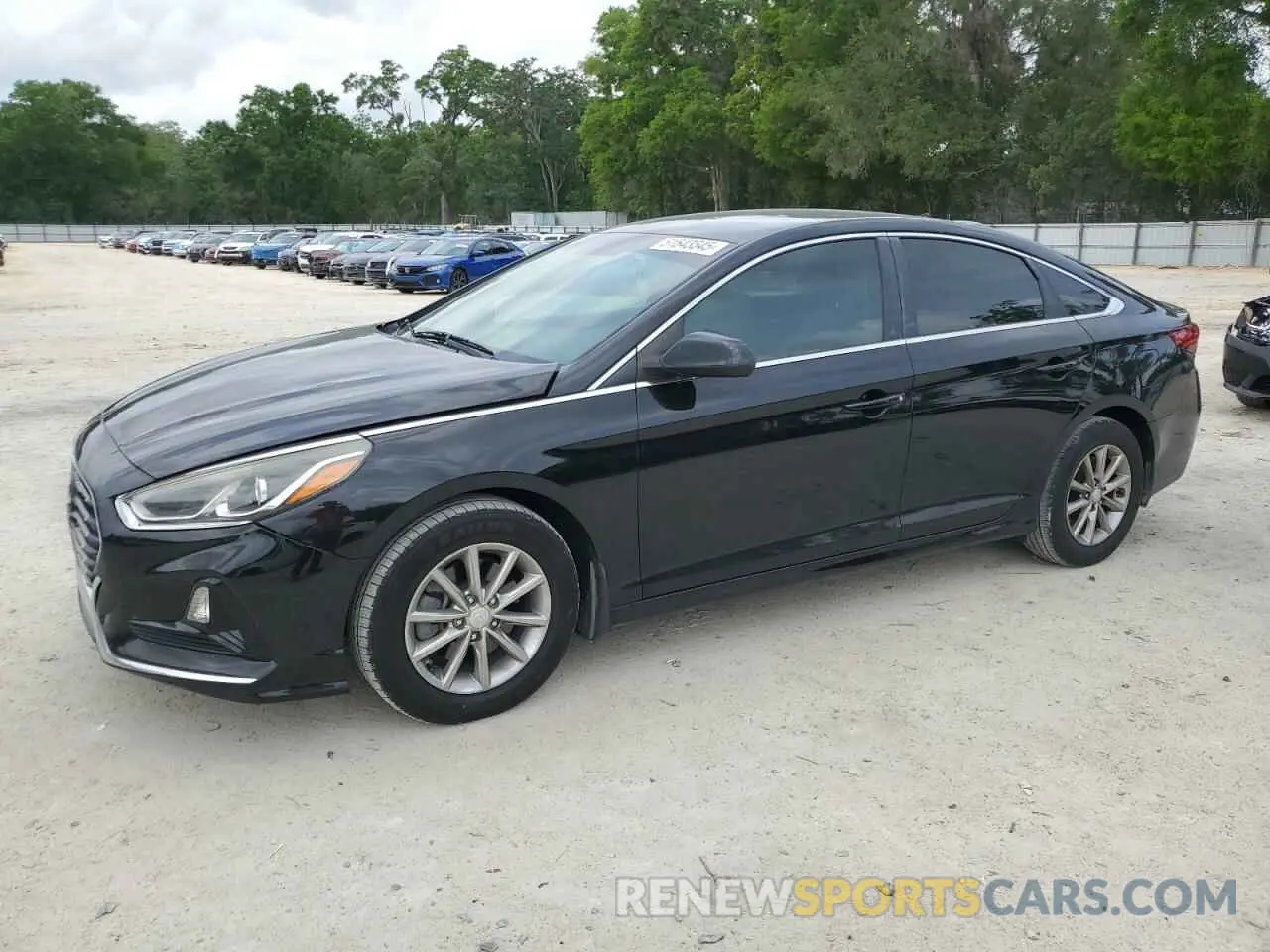 1 Photograph of a damaged car 5NPE24AF3KH729691 HYUNDAI SONATA 2019