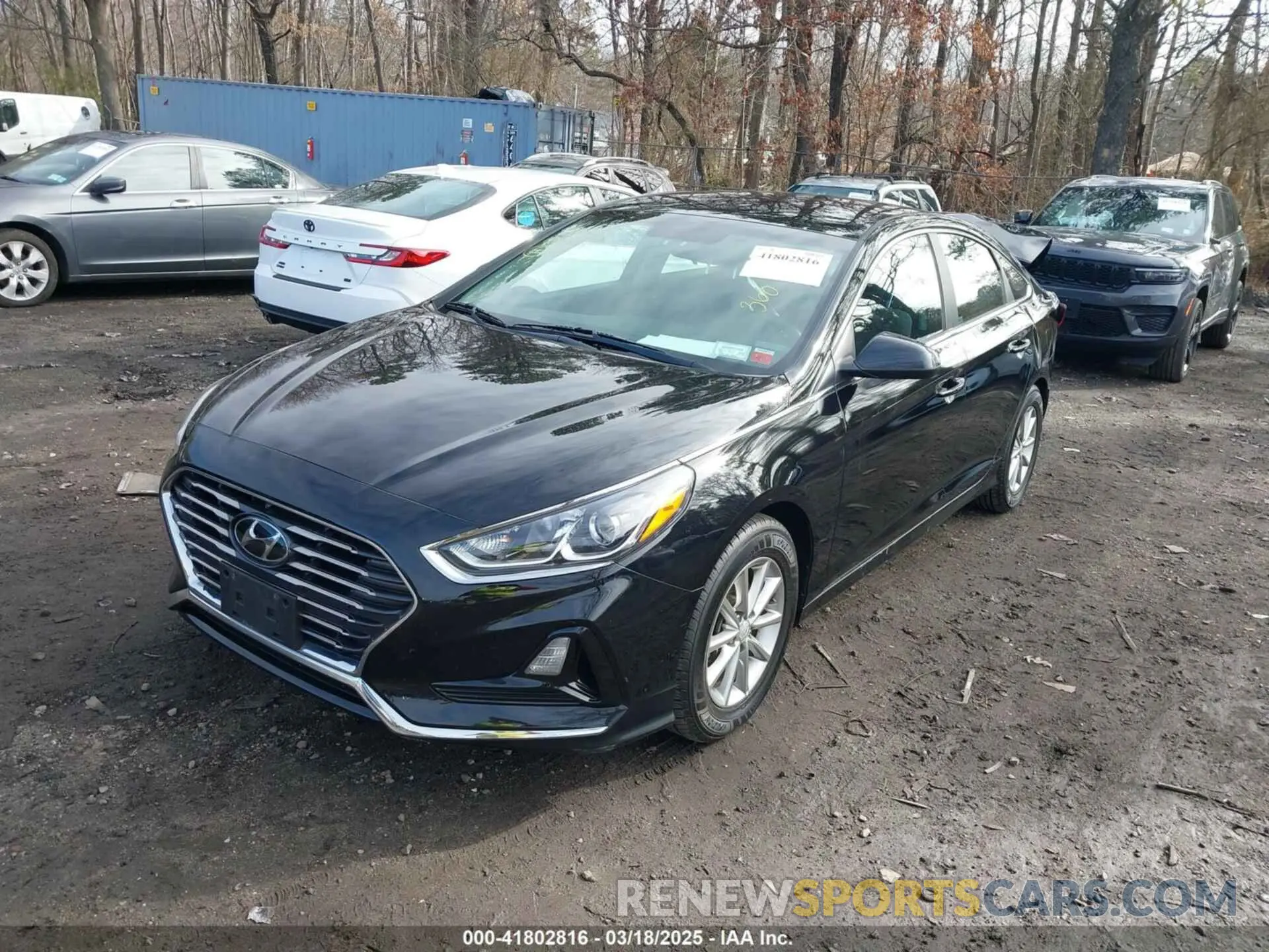 2 Photograph of a damaged car 5NPE24AF3KH729982 HYUNDAI SONATA 2019