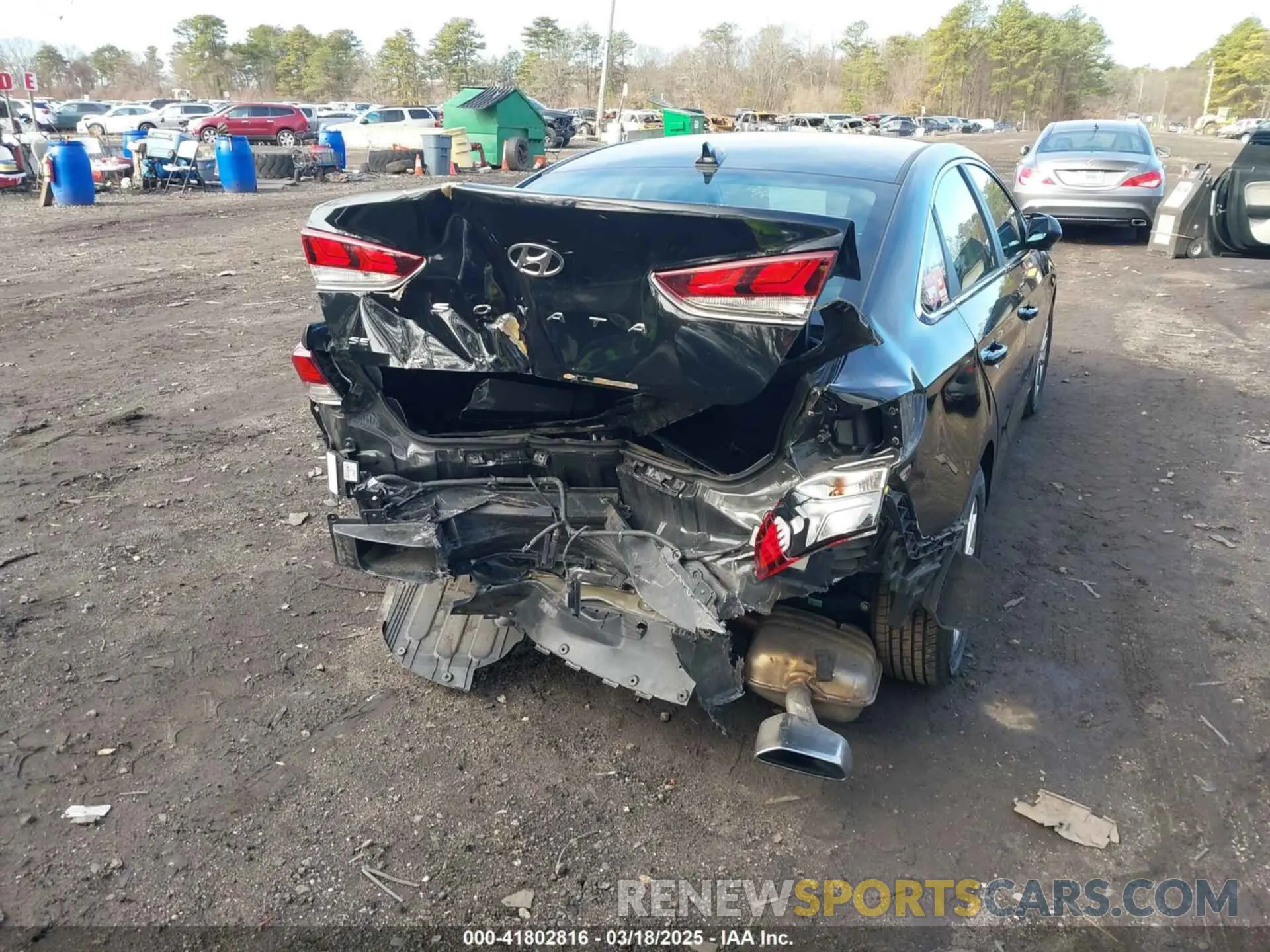 6 Photograph of a damaged car 5NPE24AF3KH729982 HYUNDAI SONATA 2019