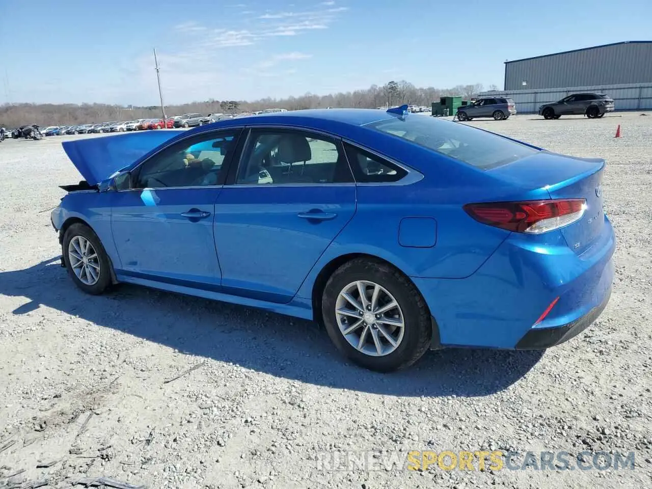 2 Photograph of a damaged car 5NPE24AF3KH733515 HYUNDAI SONATA 2019