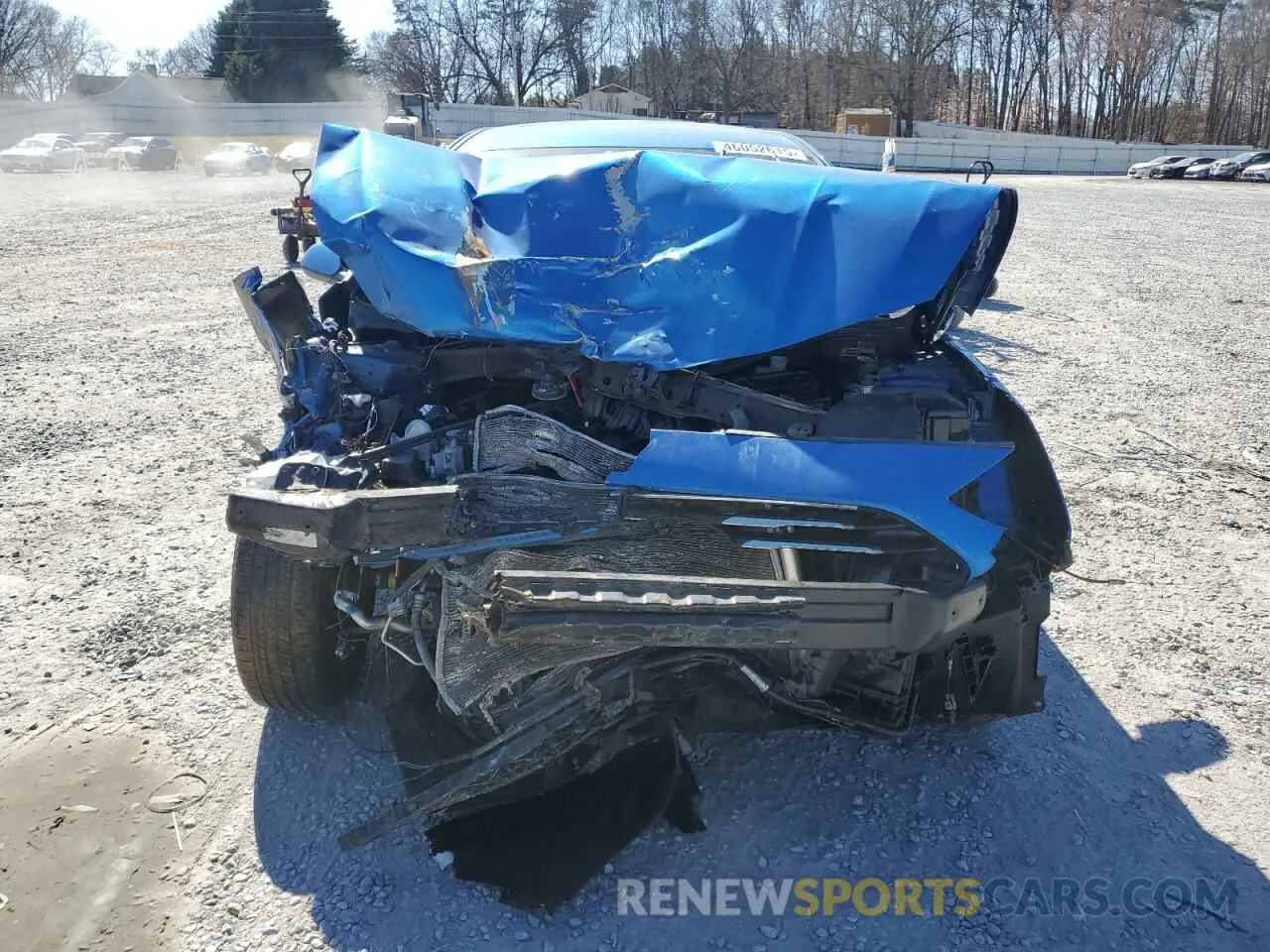 5 Photograph of a damaged car 5NPE24AF3KH733515 HYUNDAI SONATA 2019