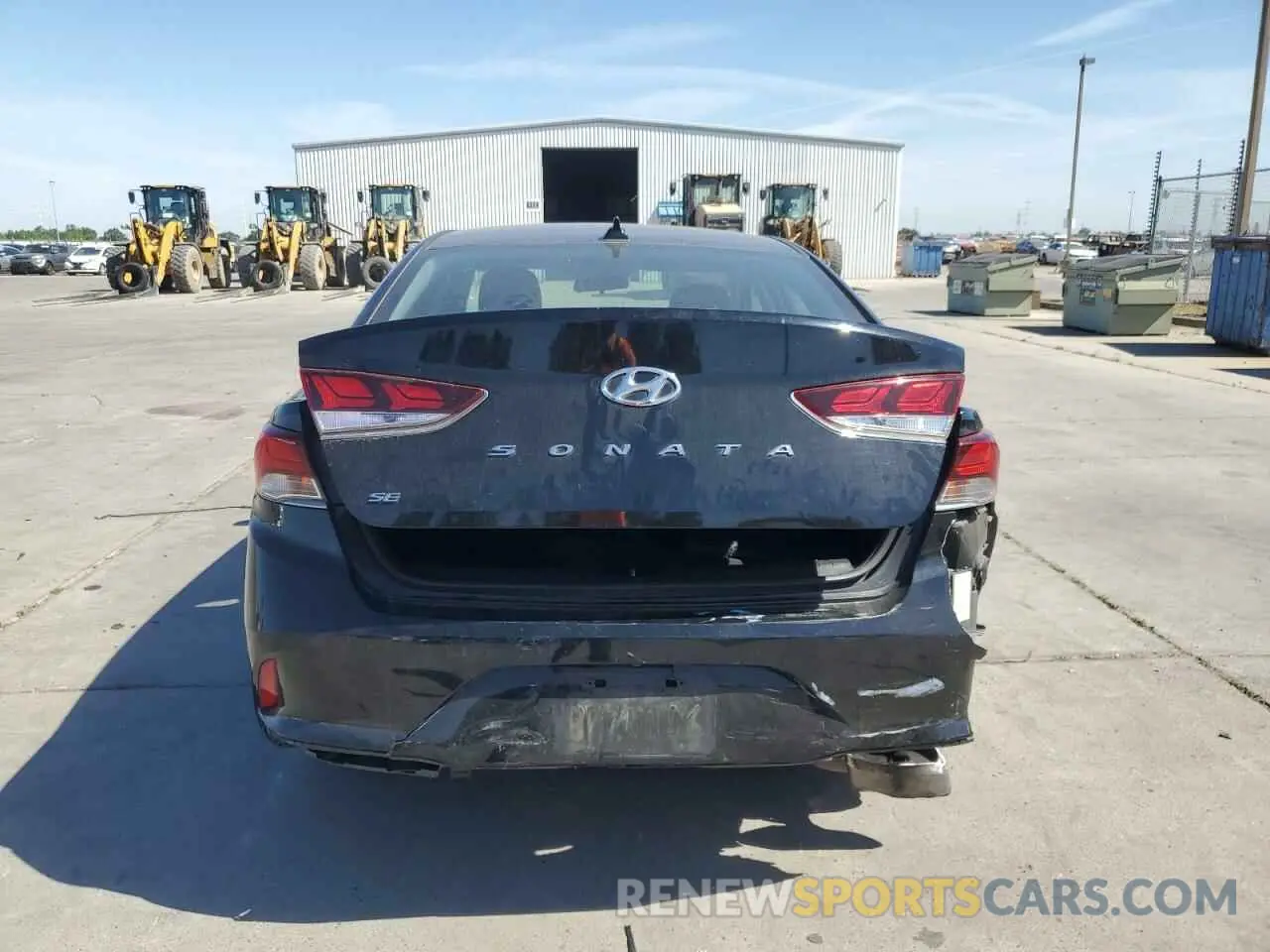 6 Photograph of a damaged car 5NPE24AF3KH737001 HYUNDAI SONATA 2019