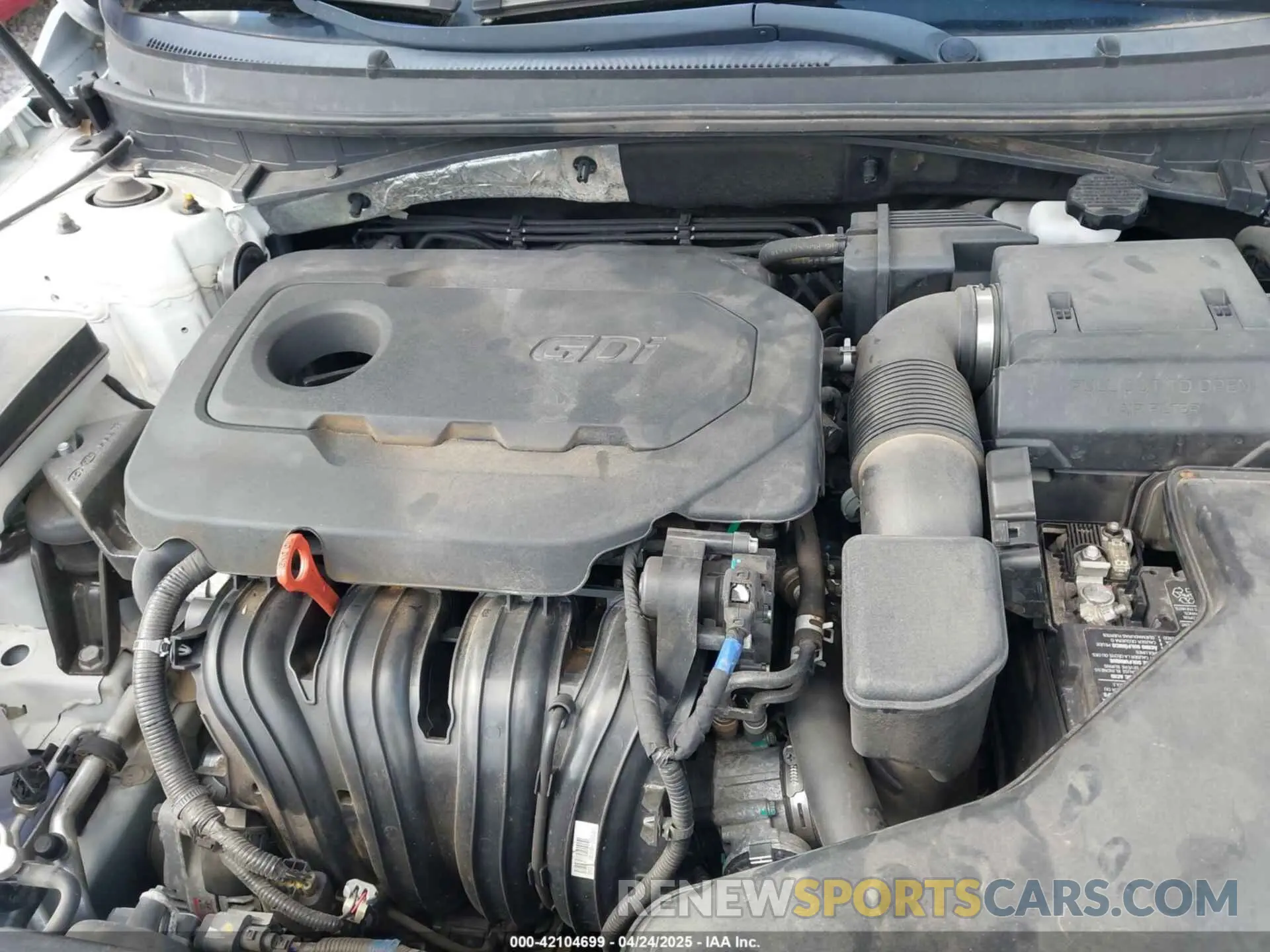 10 Photograph of a damaged car 5NPE24AF3KH740710 HYUNDAI SONATA 2019