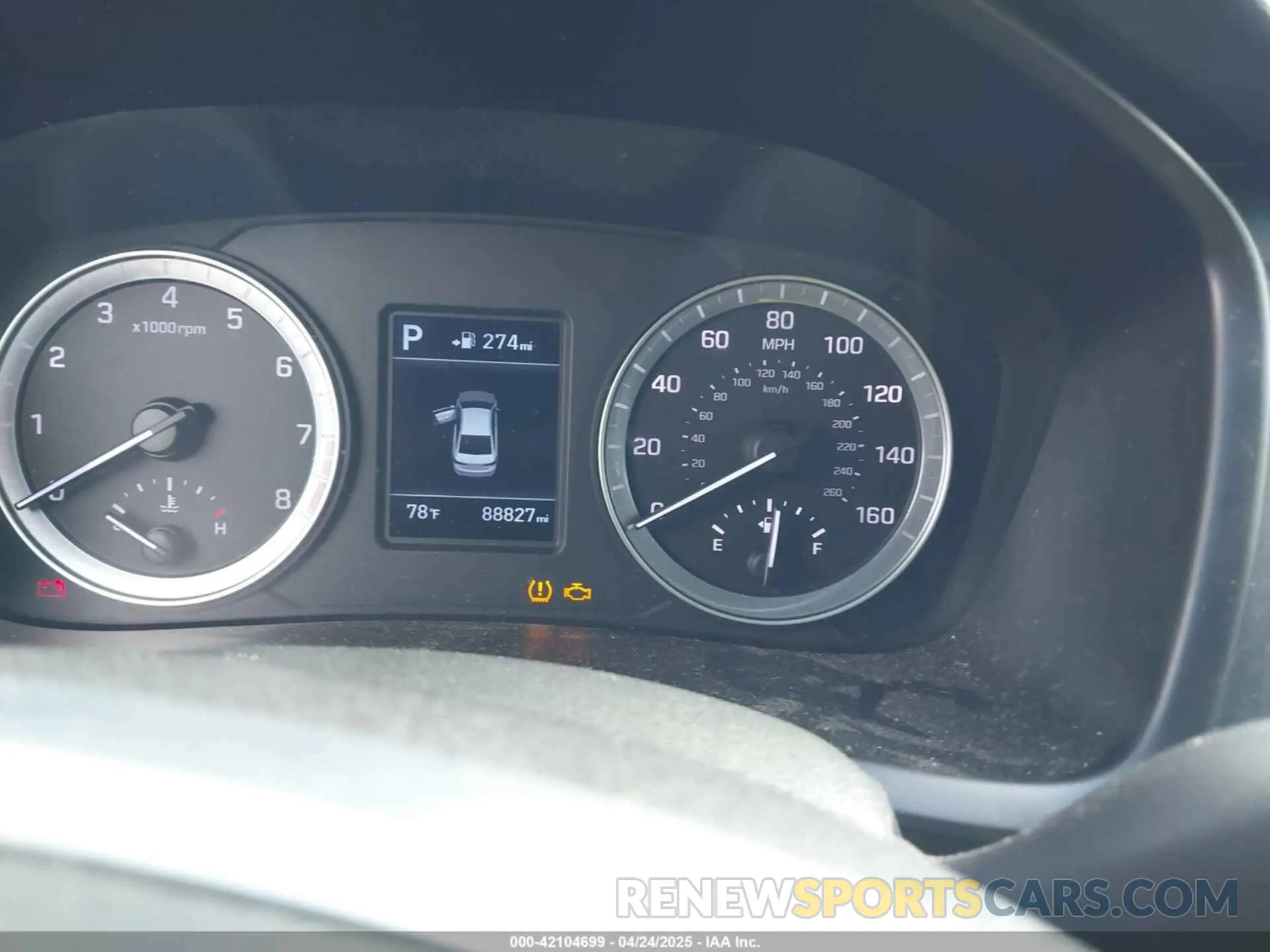 7 Photograph of a damaged car 5NPE24AF3KH740710 HYUNDAI SONATA 2019