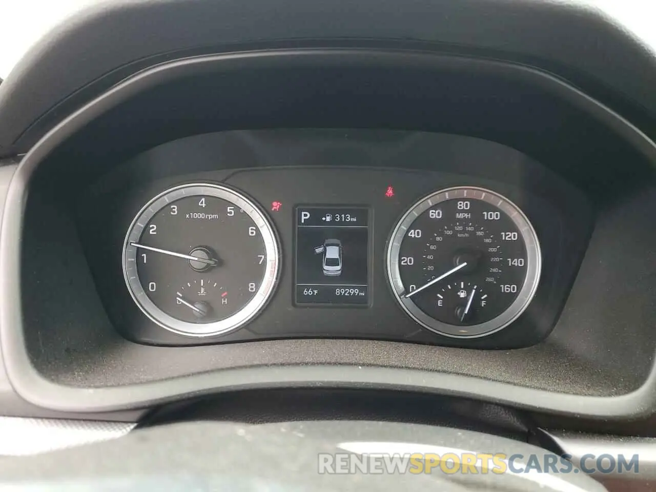 9 Photograph of a damaged car 5NPE24AF3KH752663 HYUNDAI SONATA 2019